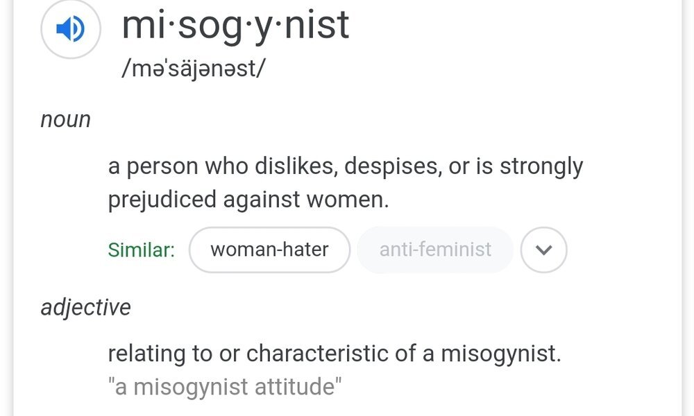 The Misogynistic Feminist
