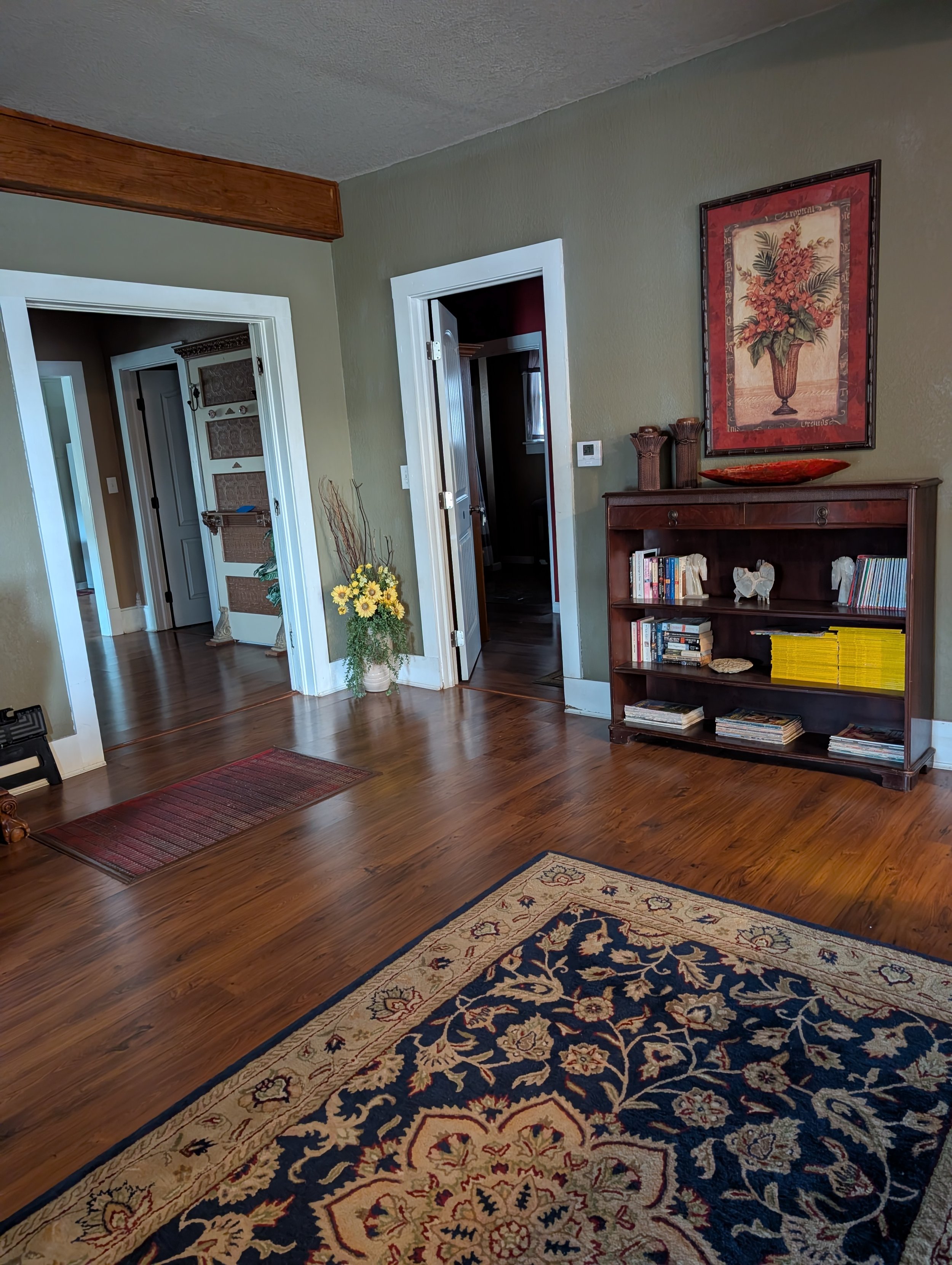 interior as you walk in from the back patio