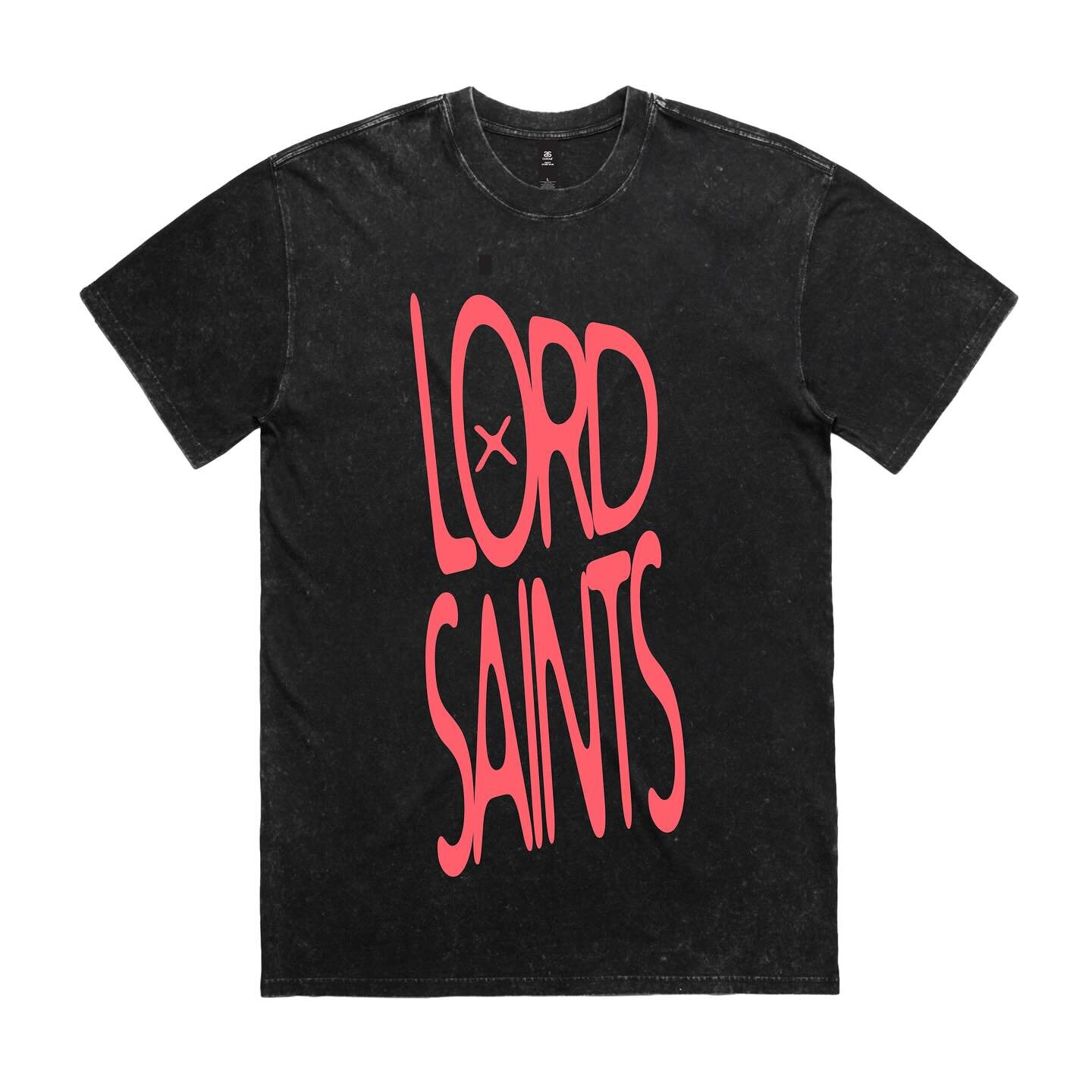 LORDxSAINTS | 100% Cotton | Heavy Weight l Stone Wash