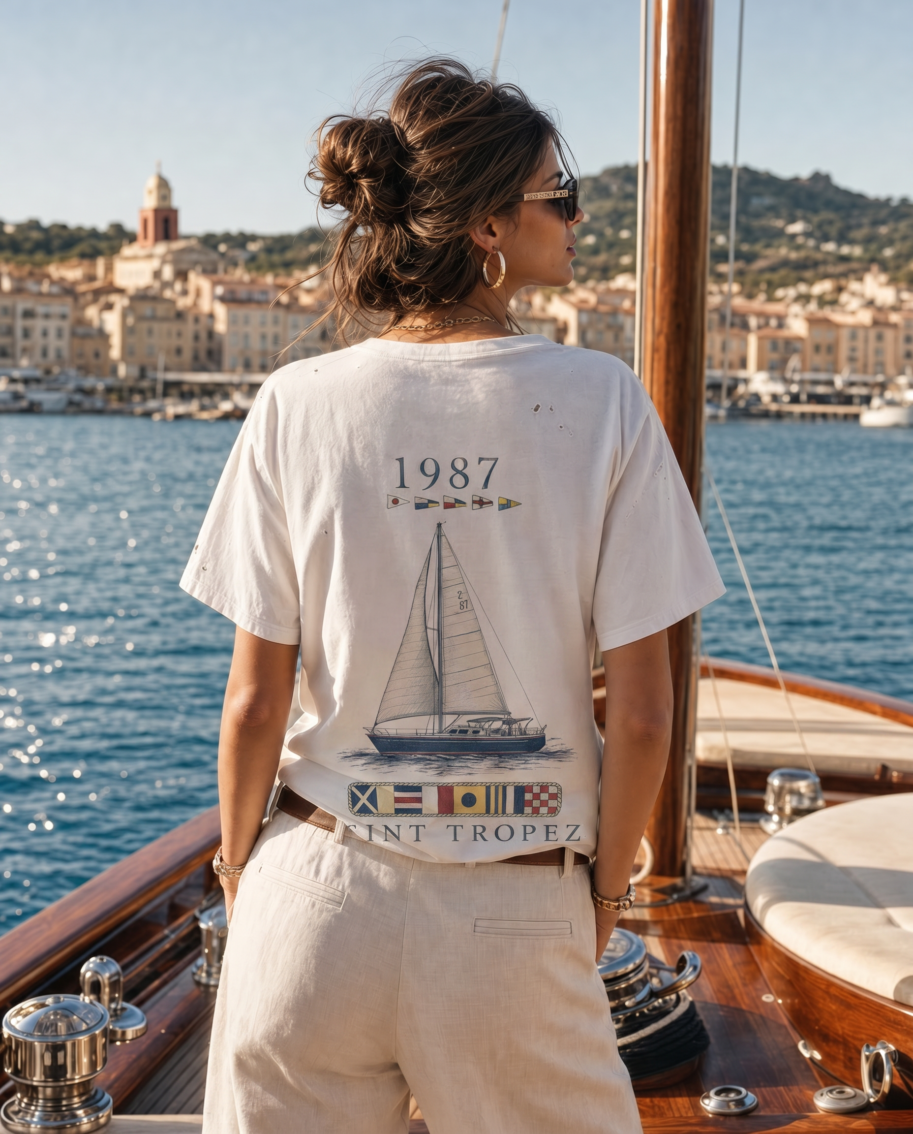 The "Saint Tropez 1987" Worn Tee