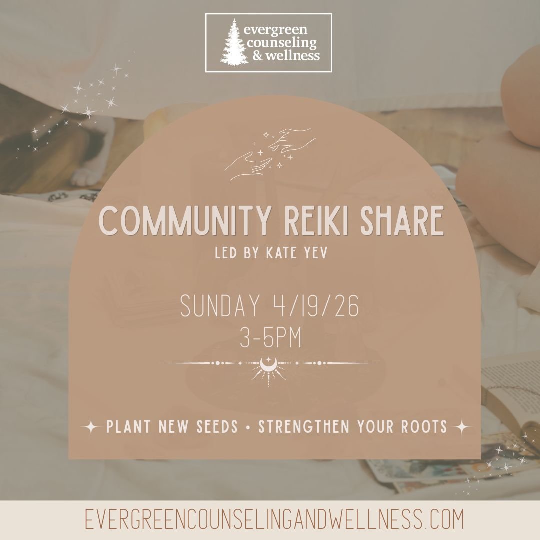 Community Reiki Share at Evergreen Counseling & Wellness on 4/19/26