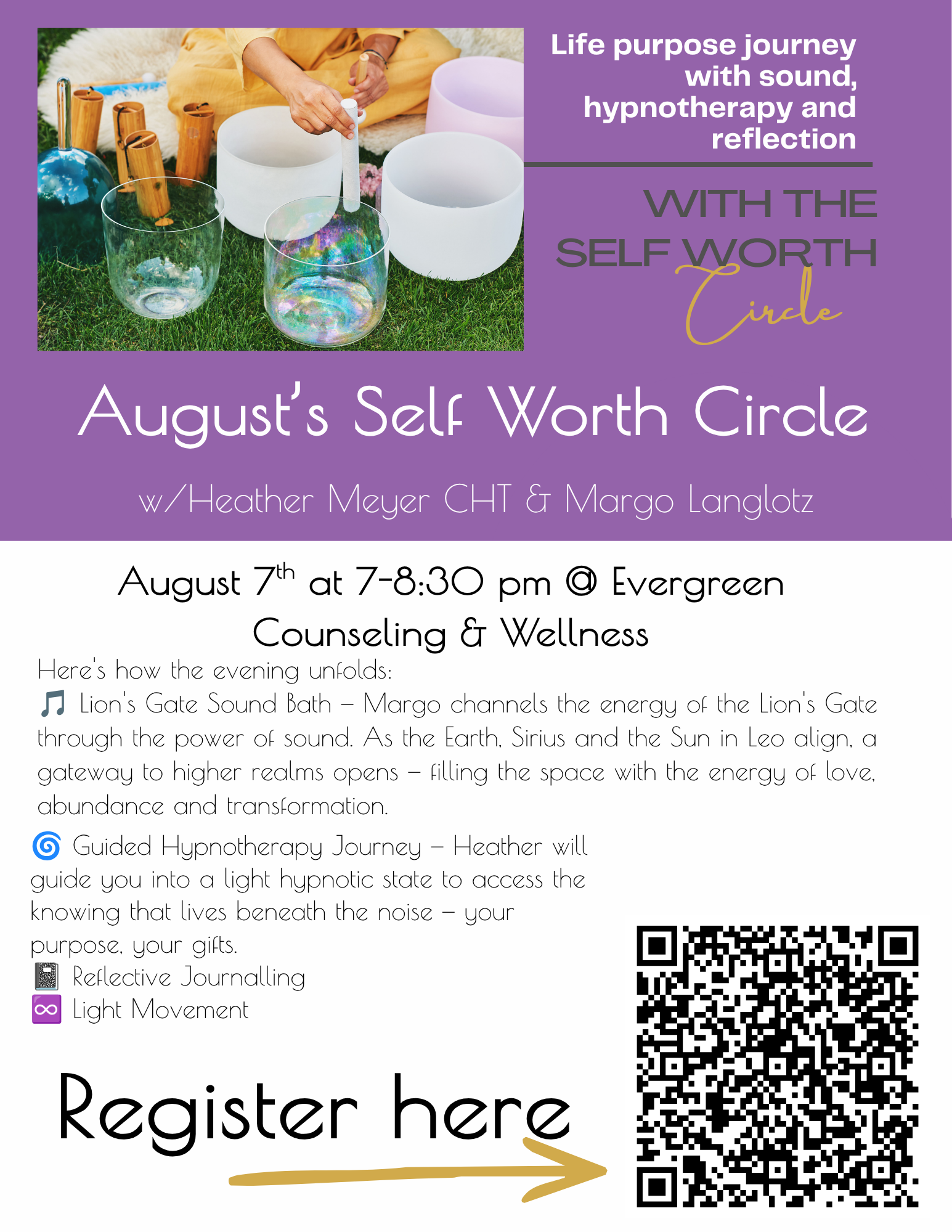 self worth cycle at evergreen counseling and wellness on august 7th 2026