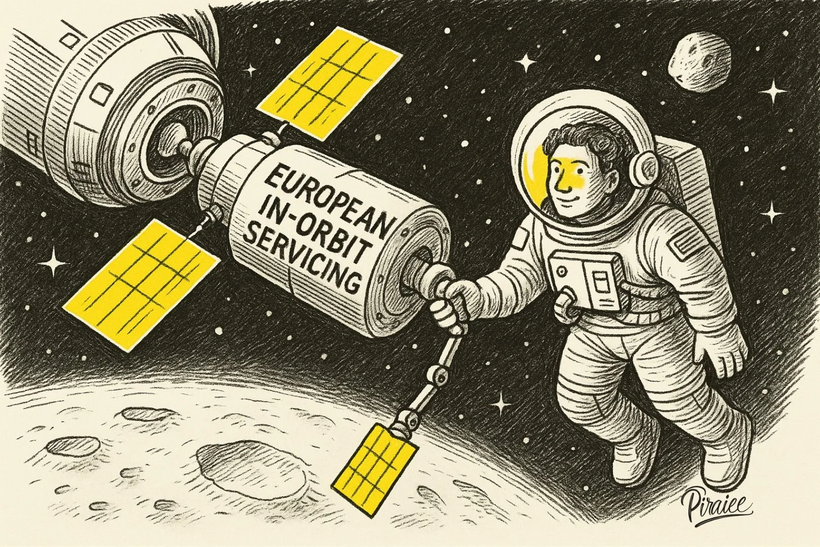 Infinite Orbits raises €40M to solidify Europe’s in‑orbit servicing leadership featured visual