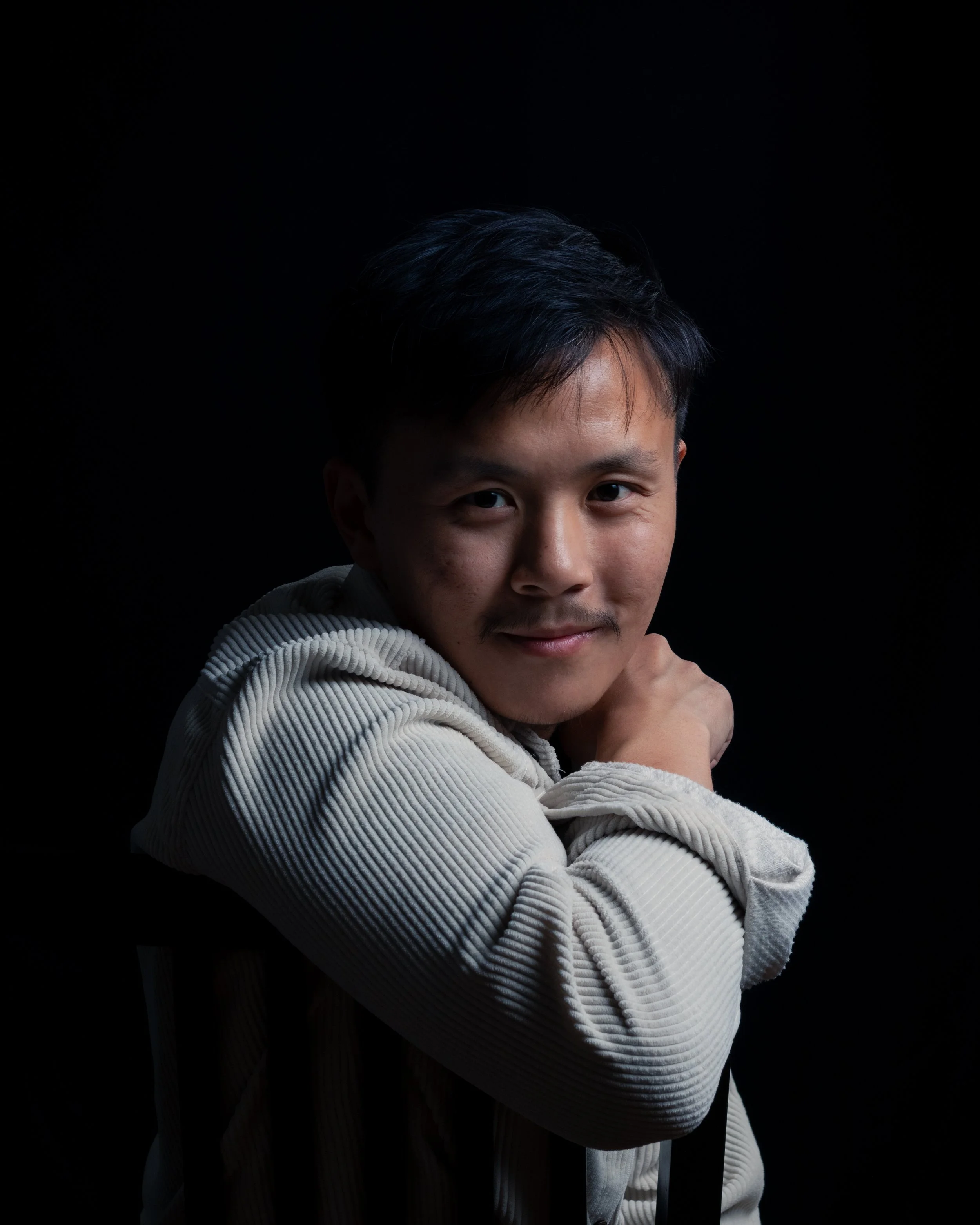 Self portrait of proud bay area photographer, Alex Cheng (owner of A. Cheng Photos); proud of his accomplishments.