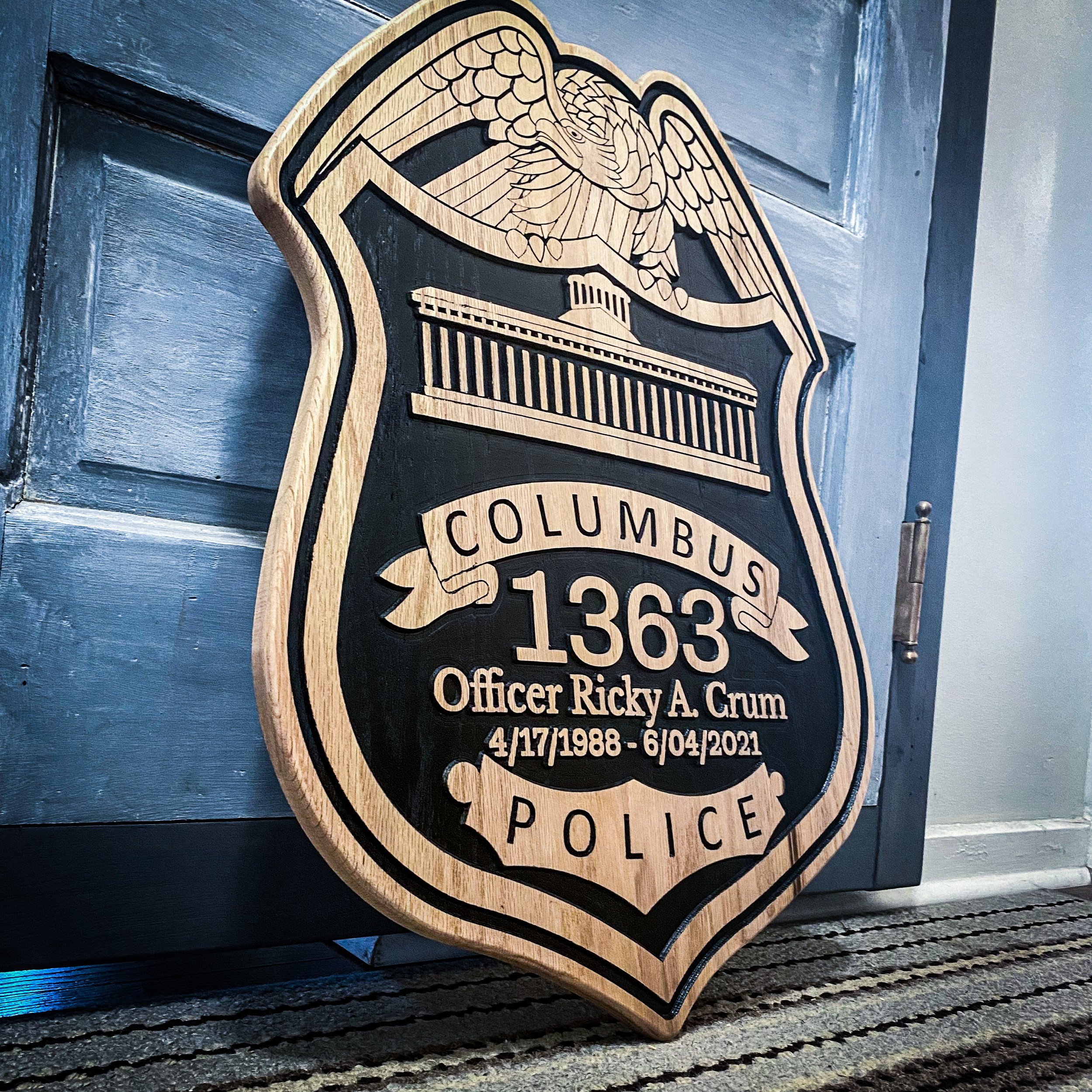 Columbus PD Badge