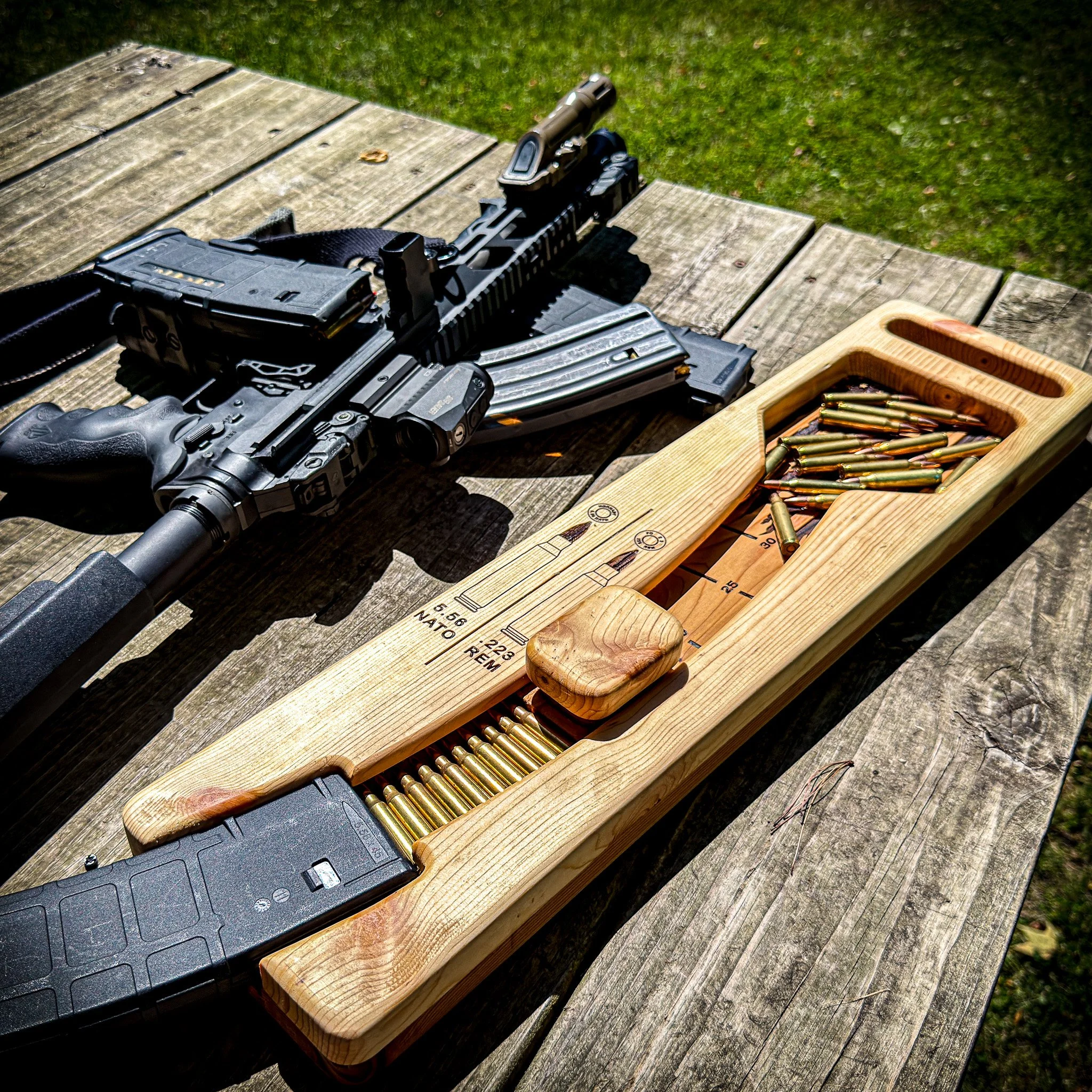 AR Loader Board - .223/5.56 with Flag