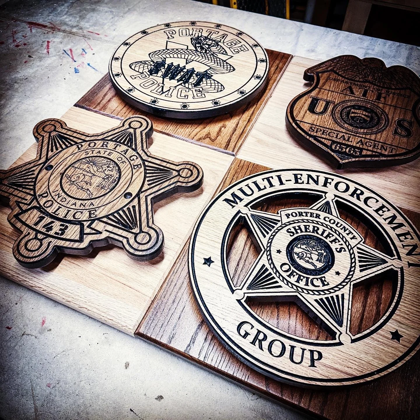 Four Badges - One Piece