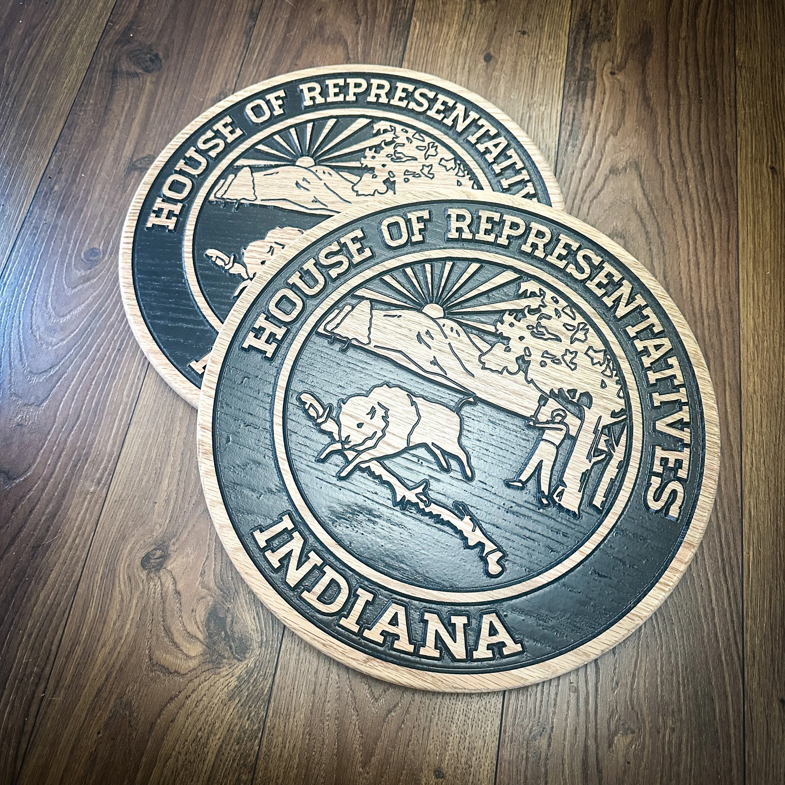 IN House of Representatives Plaques