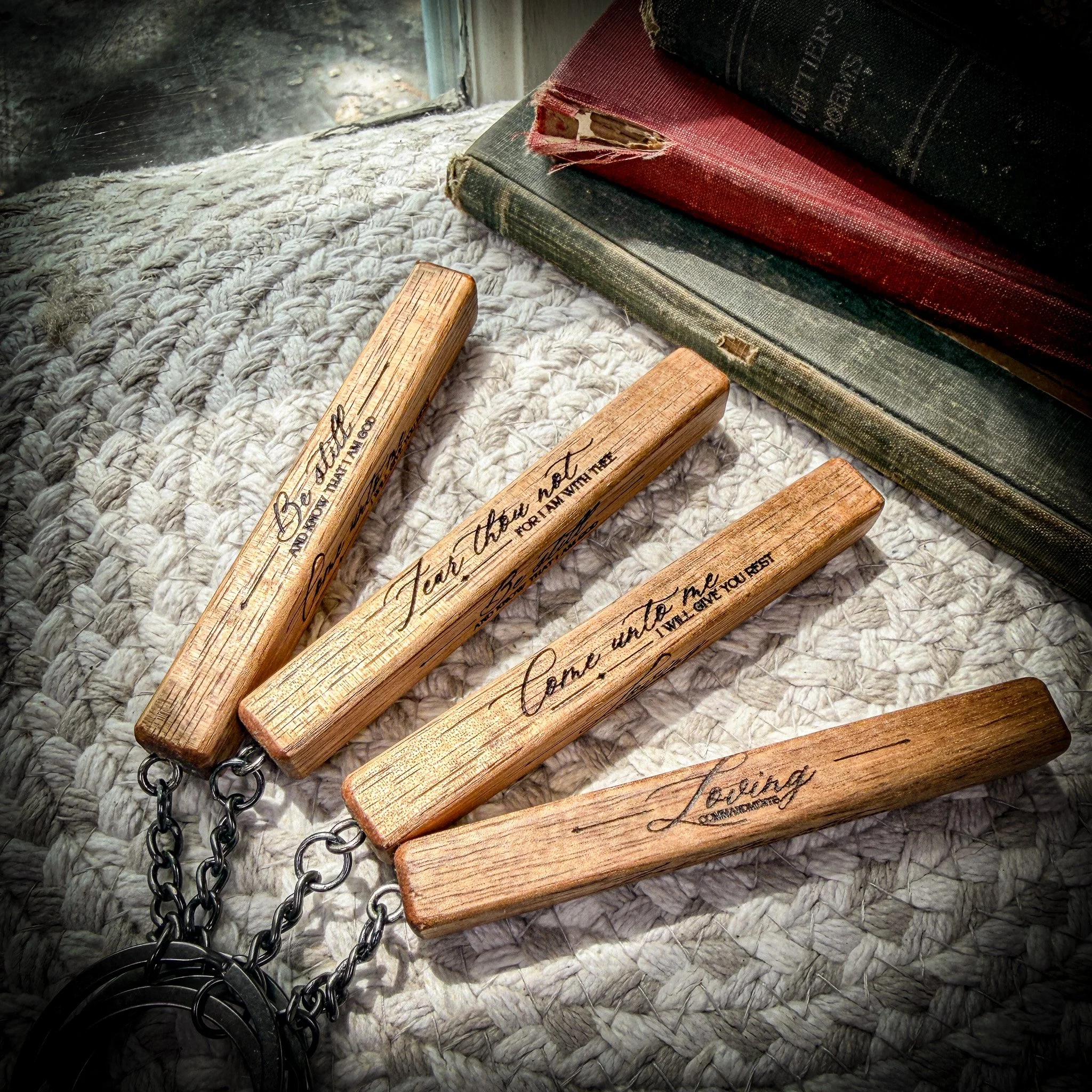 Loving Commandments Keychain