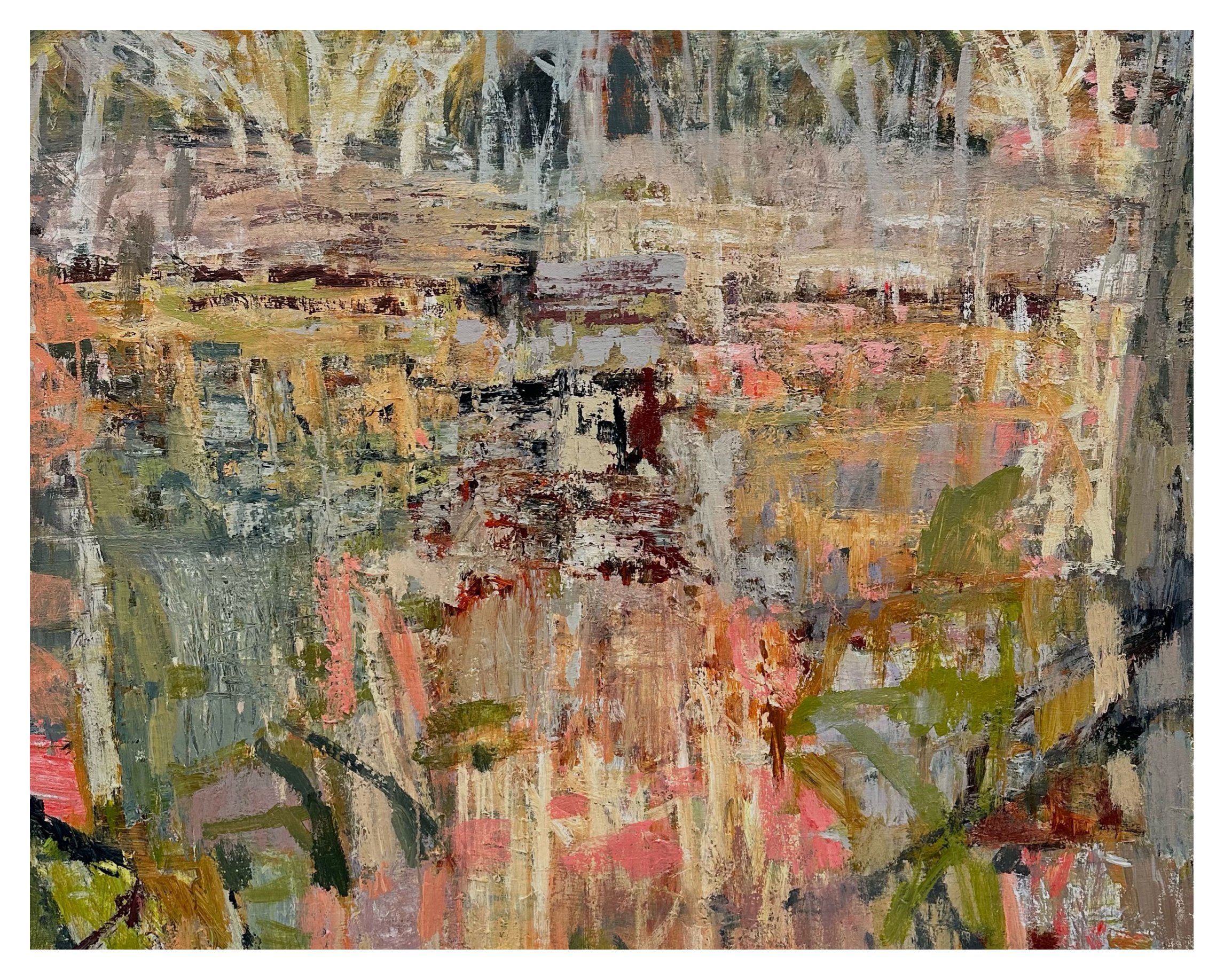 'Pretty Marsh' 2023 acrylic on linen 39" x 50"