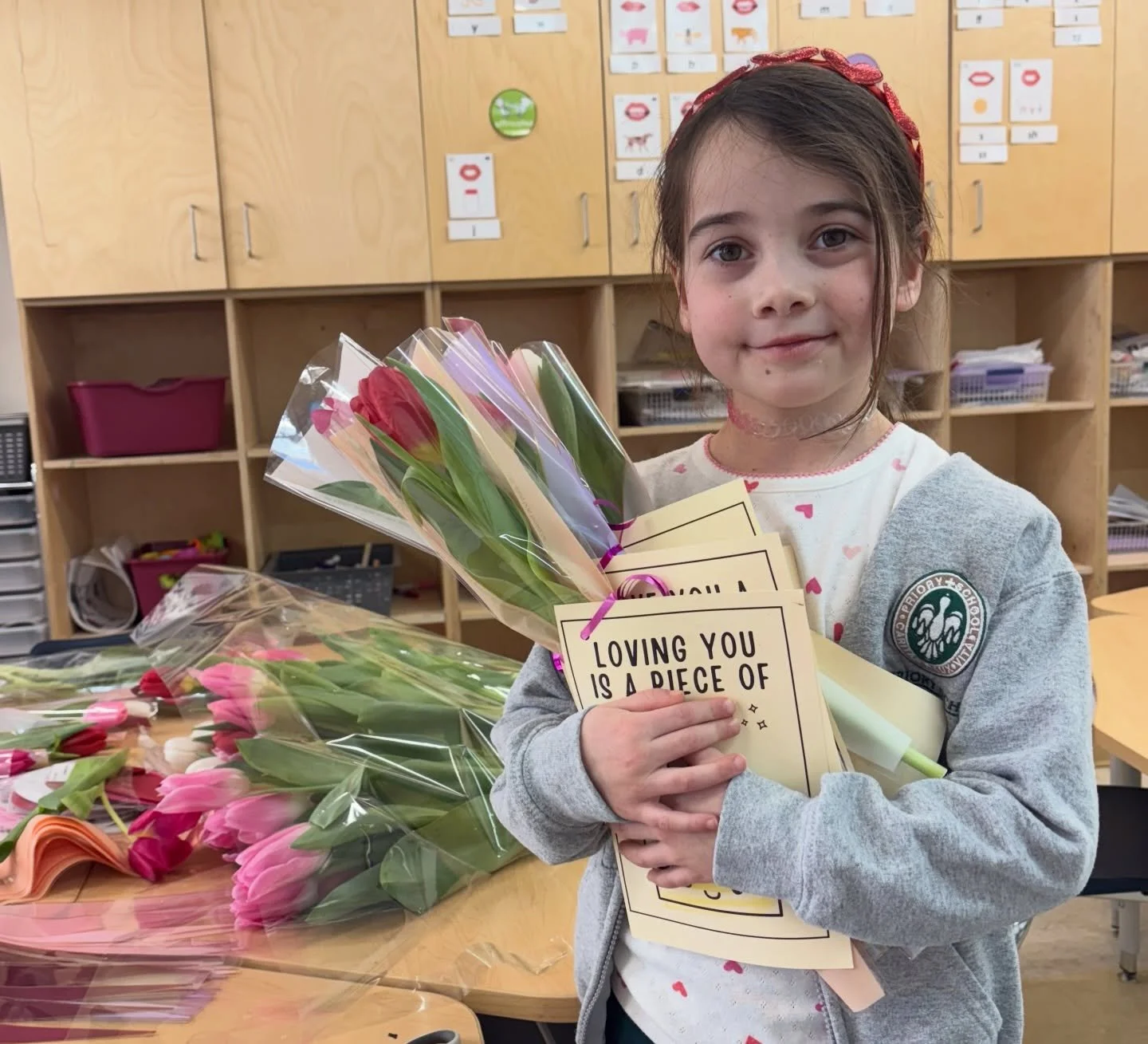 Ms. Zainab and Ms. Zarina&rsquo;s Grade 1 students transformed their classrooms into a tulip shop! With creativity and kindness, they raised funds for the Innovation Assistance Food Bank, which they will visit next week to support those in need in ou