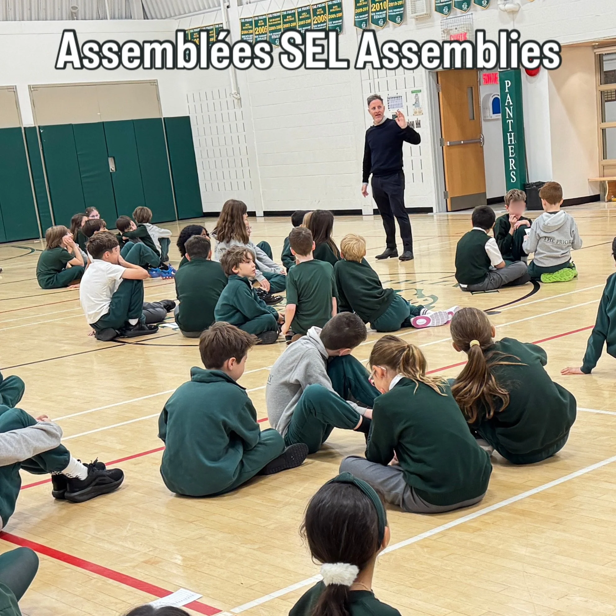 Our weekly Social and Emotional Learning (SEL) Assemblies are back at The Priory! These assemblies give students (K-6) an opportunity to come together in multi-age groups, build connections across grade levels, and explore practical SEL strategies th