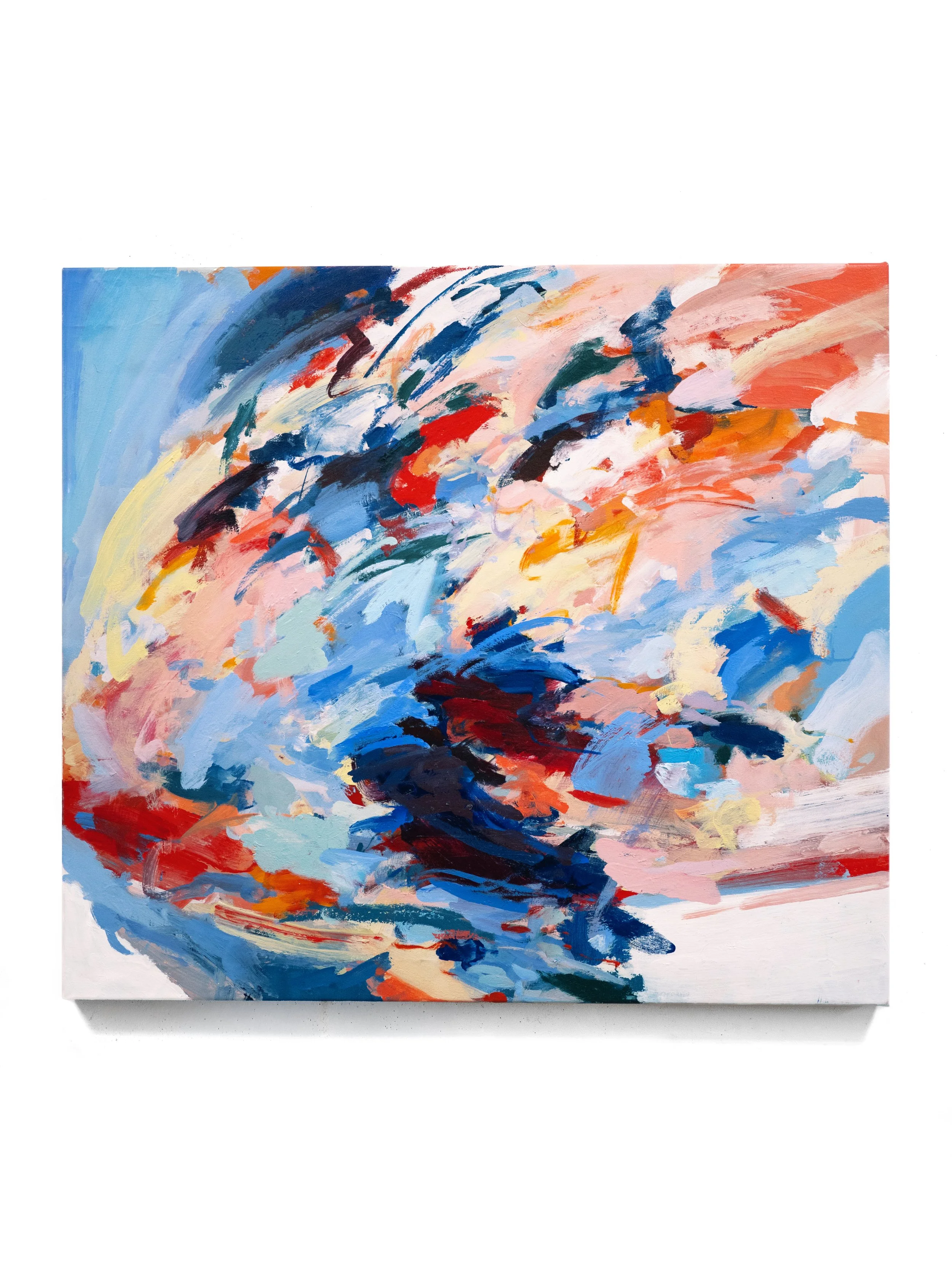 Tipping Point, 32"x36", oil on canvas