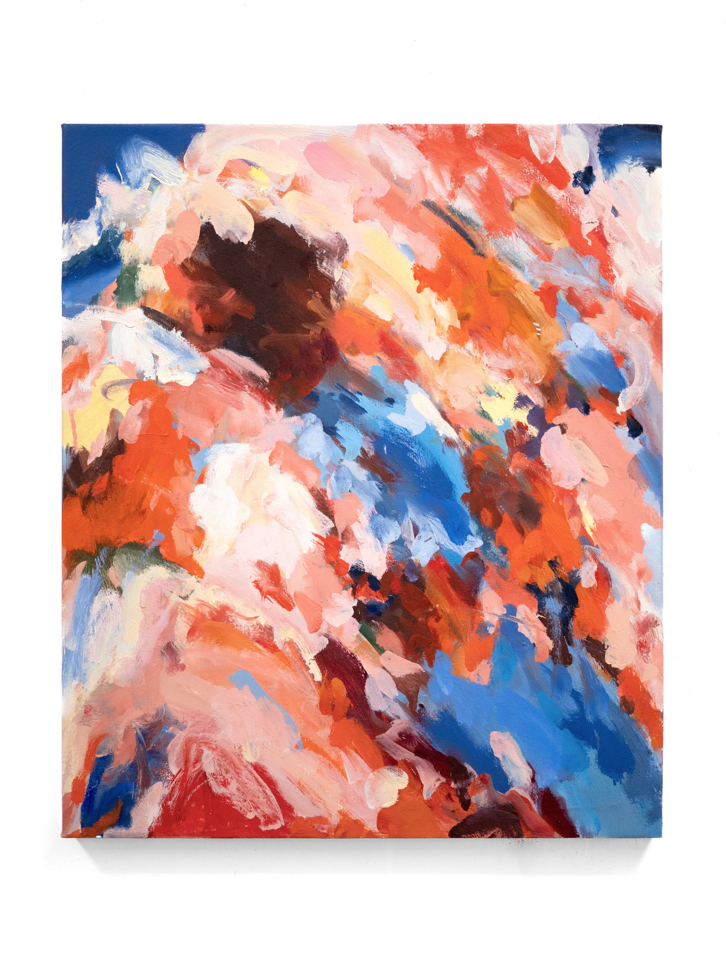 Slow Down Quickly, 26"x22", oil on canvas