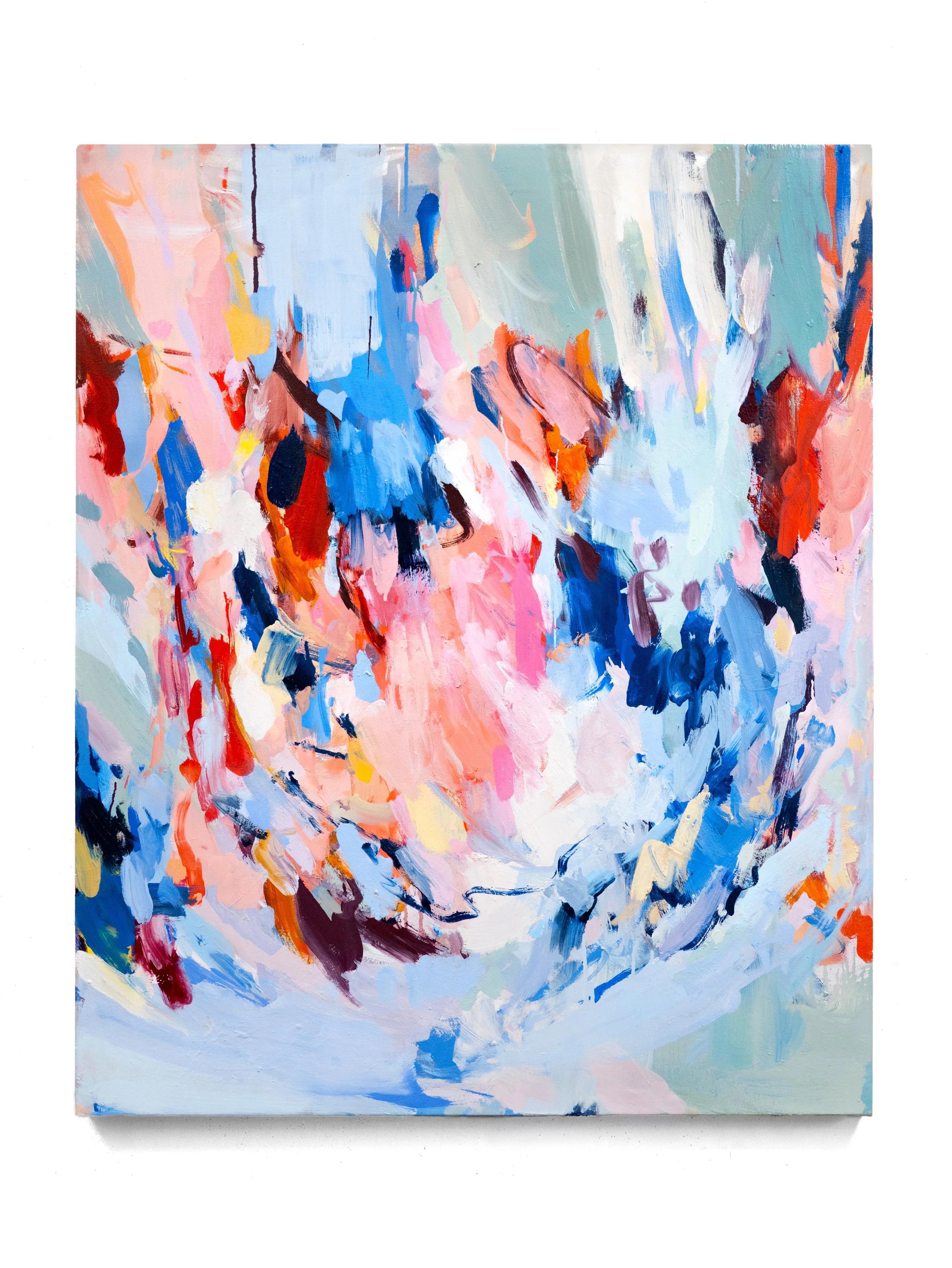 This Is Just To Say, 44"x36", oil on canvas