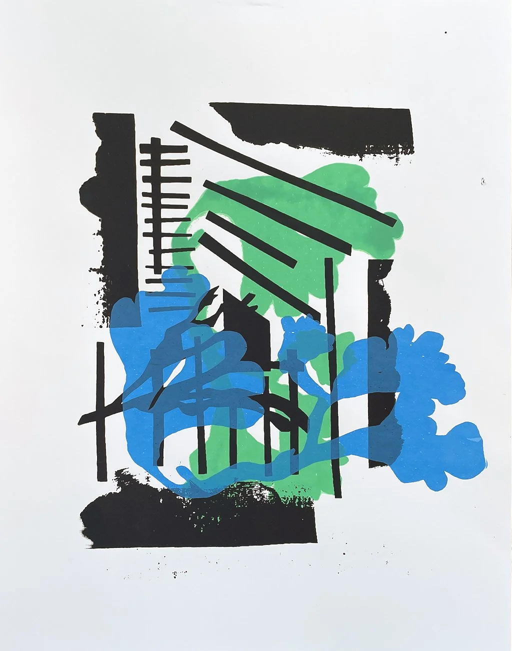 Steps Perpendicular to the Horizon