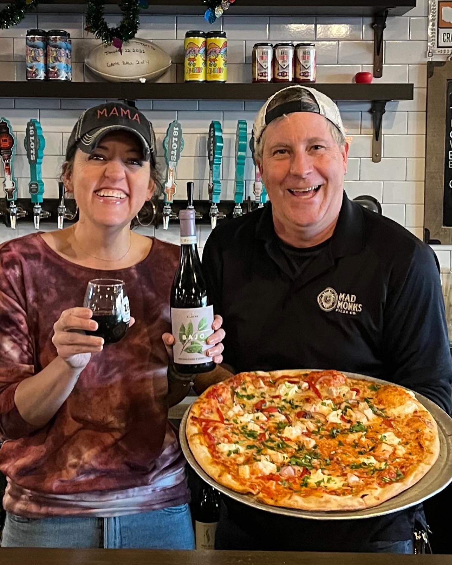 Our Special Pizza and Wine Pairing went so well we&rsquo;re gonna run it through this weekend!  Get yourself some love at 16 Lots and Mad Monks Pizza Company!