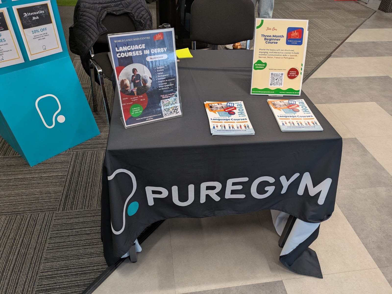 💪🏋️&zwj;♀️ We are at Puregym Kingsway today! We are talking to members to offer them 10% off on all our courses. Are you a PureGym member? We are part of the member benefits programme! 

Thank you @puregymderbycitycentre and puregymderbykingsway fo