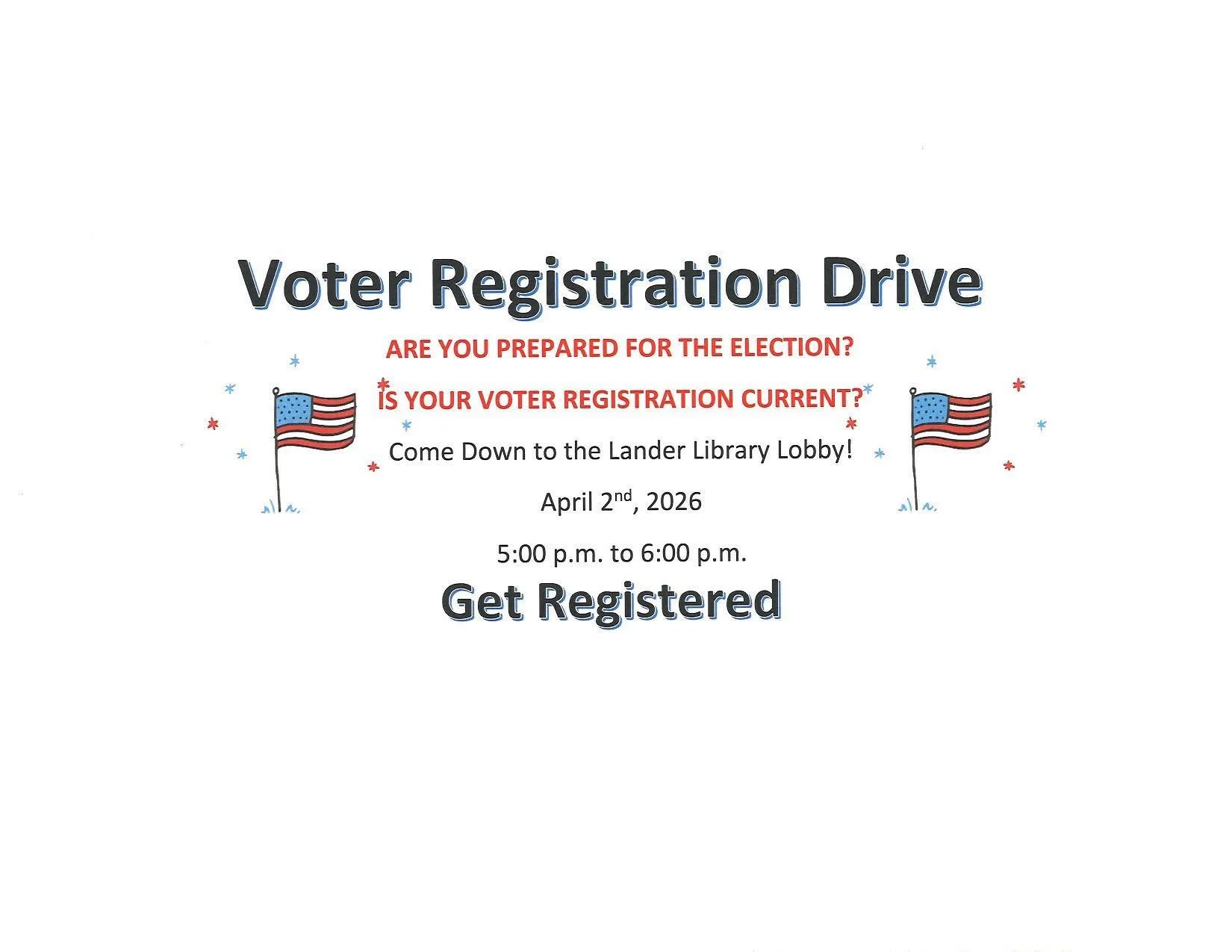 Voter Registration Drive