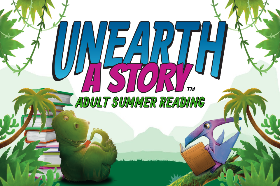 Adult Summer Reading: Book Excavation