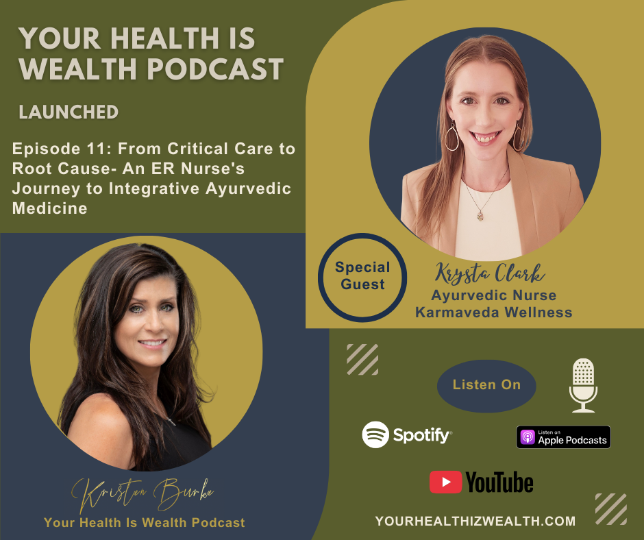 🌱Episode 11: From Critical Care to Root Cause- An ER Nurse's Journey to Integrative Ayurvedic Medicine - Launched🌱