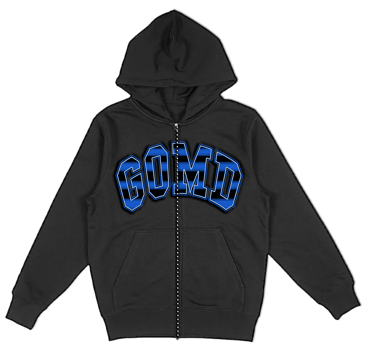 (NEW) GOMD FLAVORS (BLACK ZIP UP)