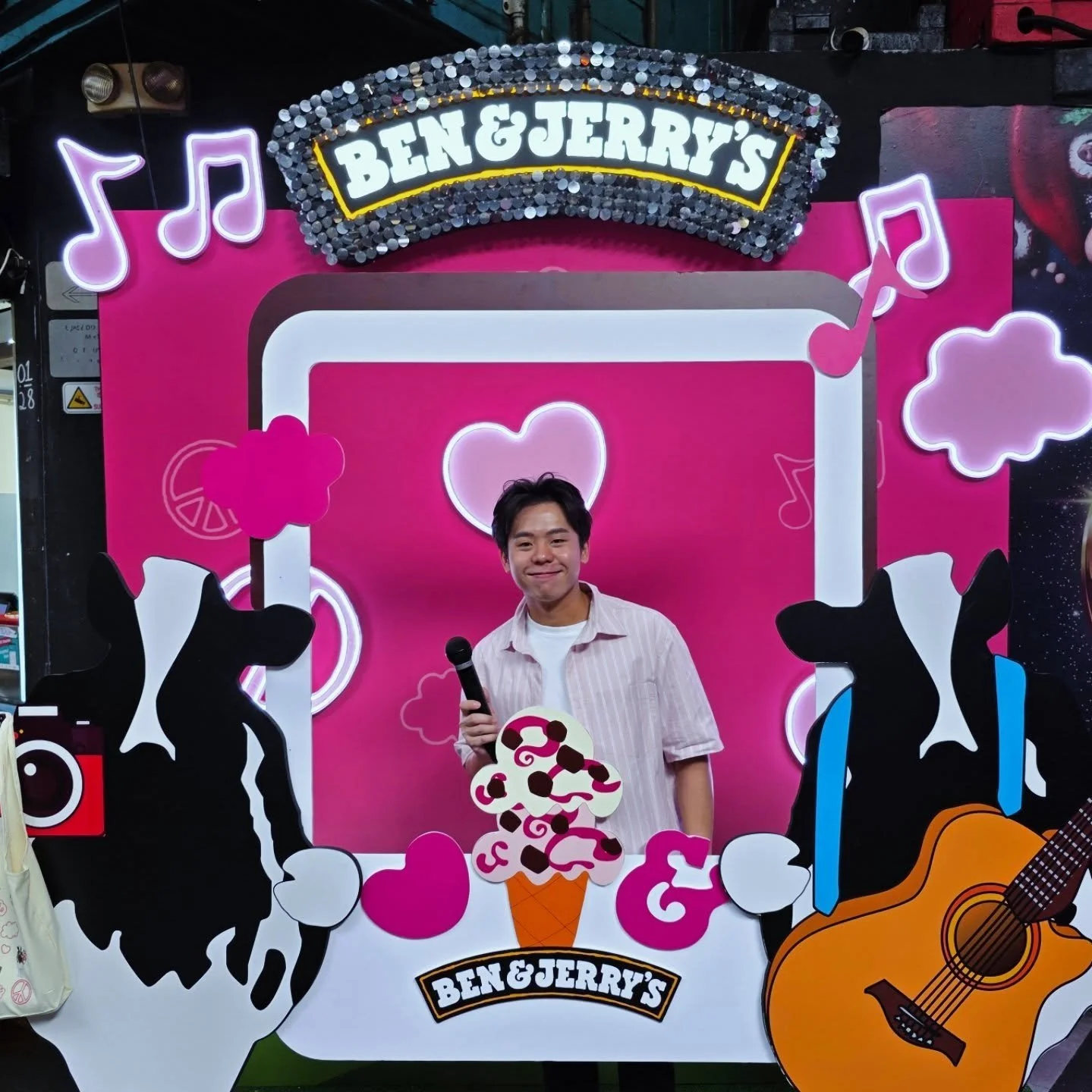 Had an amazing time hosting @benandjerrysg  Berries, Music and Ice Cream Festival's Media Invite on Thursday at @timbreplus.onenorth 🤩🤩

Was thoroughly humbled when I attempted the dance mania machine 🤣

#emceesg 
#emceejasontan 
#benandjerry