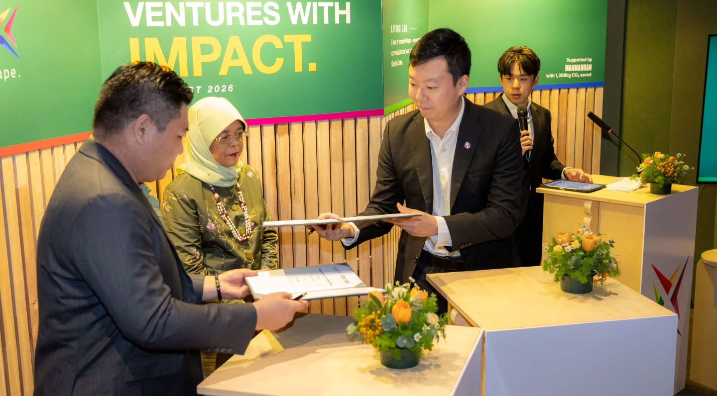 A big congratulations to @thinkxglobal and @weiliang_lim for the launch of the Ventures with impact living lab at @staytion_sg 🙌🙌

Super dope to see @weiliang_lim scaling his business and help start ups create impact!

#emceejasontan 
#emceesg