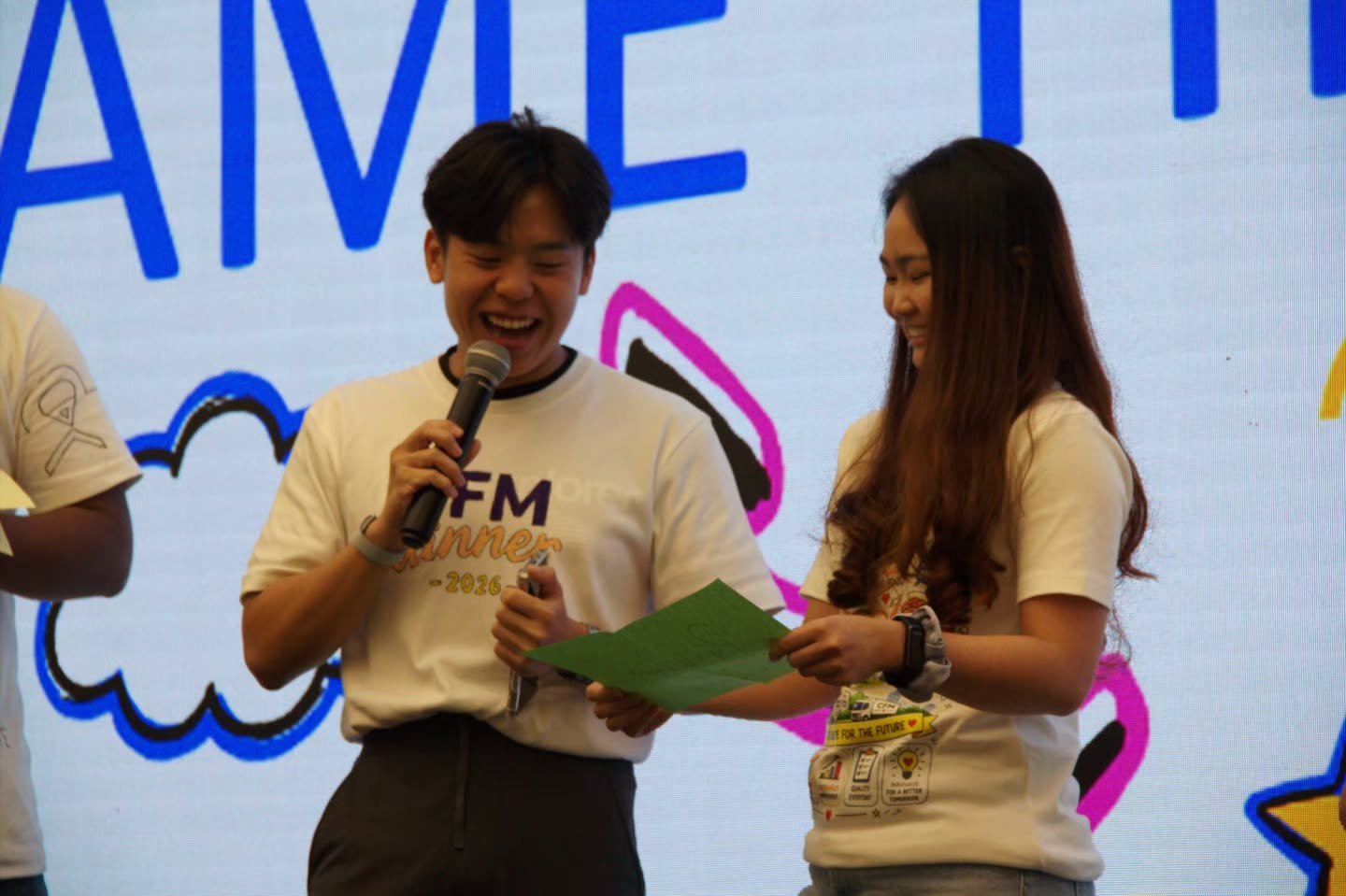 4th Year with Commonwealth Food Manufacturing! 🙆&zwj;♂️🤩

This year was particularly interesting as everyone designed their own T Shirt according to their own vision of "The Future of CFM"! 

Really super touched when I received a "E