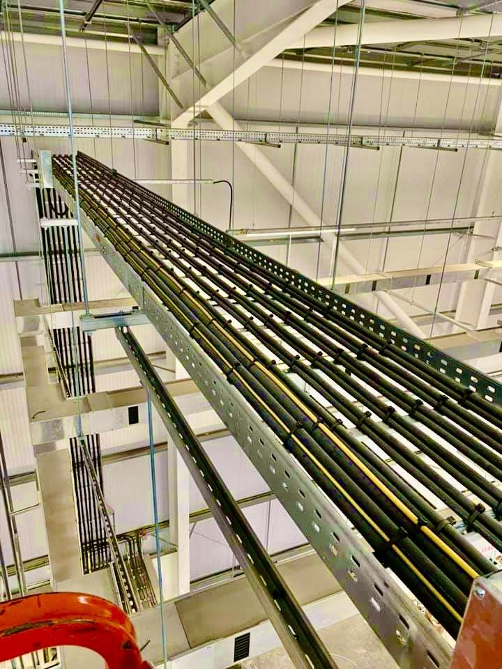 Cable Ladder System for Jysk at Nicosia Mall — Lakatameia