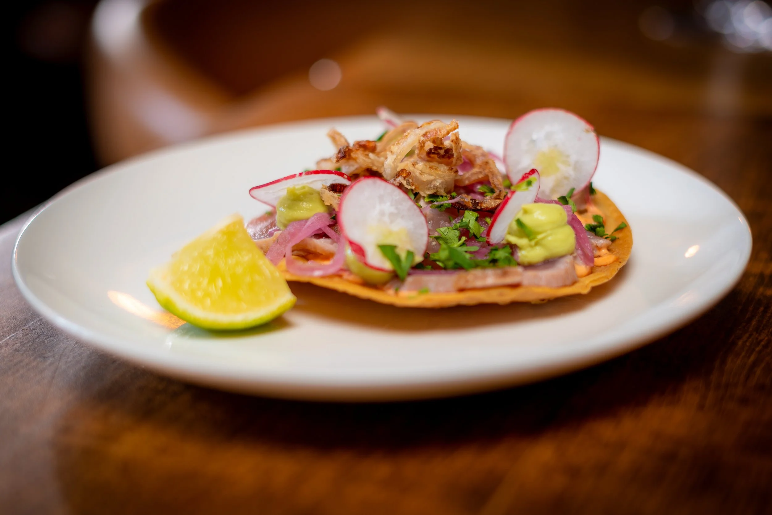 Blue Fin Tuna Tostada