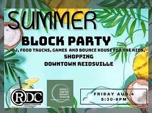 Downtown Reidsville Summer Block Party