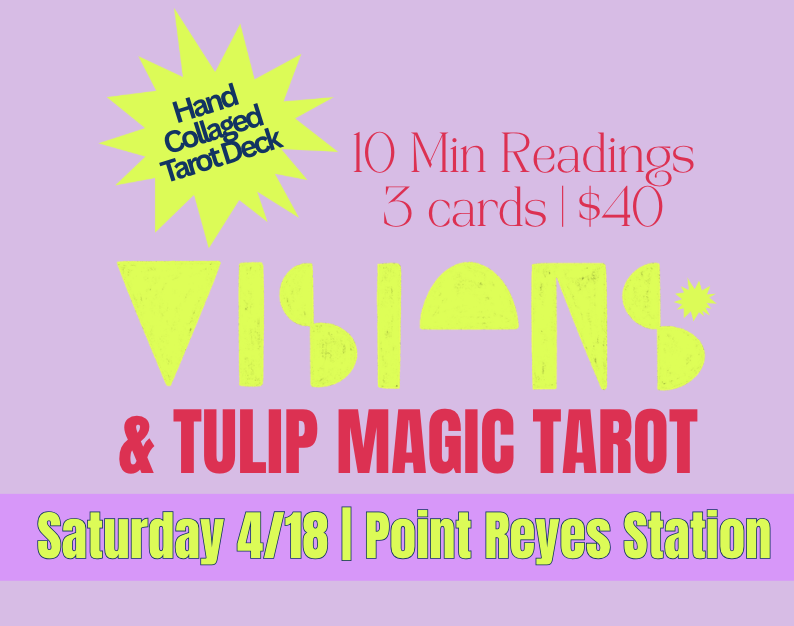 Tarot Pop-Up @ VISIONS Point Reyes Station