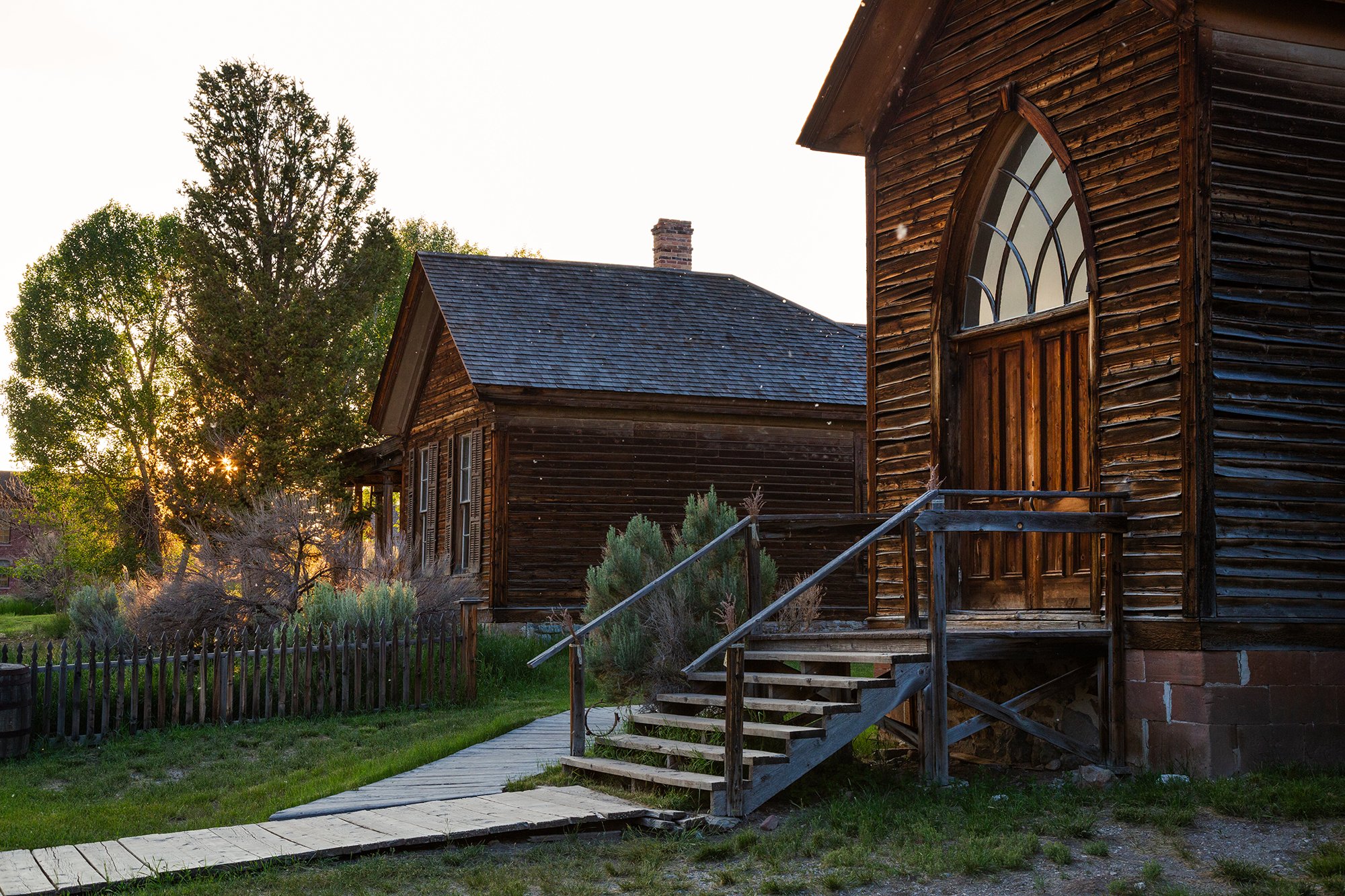 Methodist Church 1877 - Bannack Montana