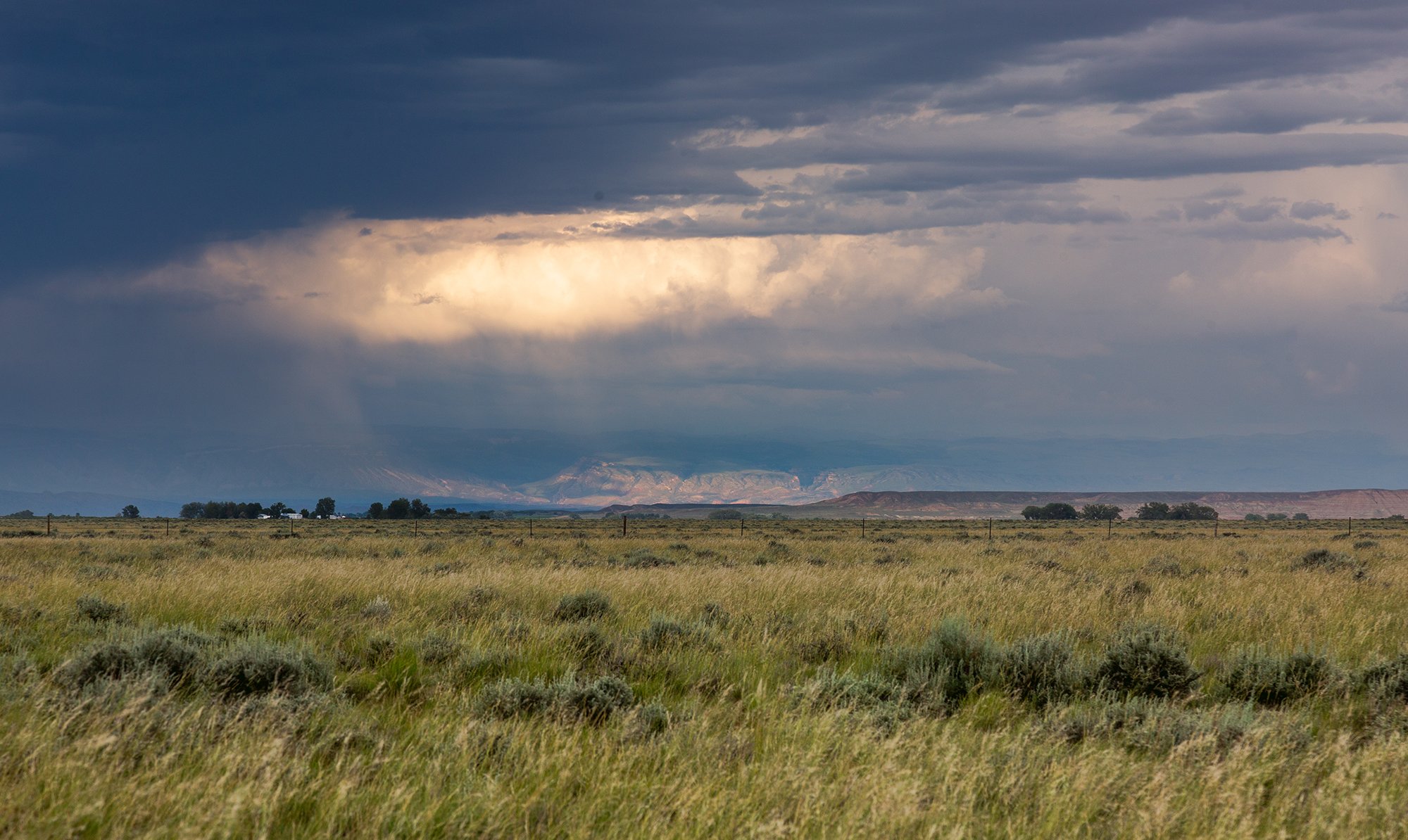 Light East of Cody - Wyoming