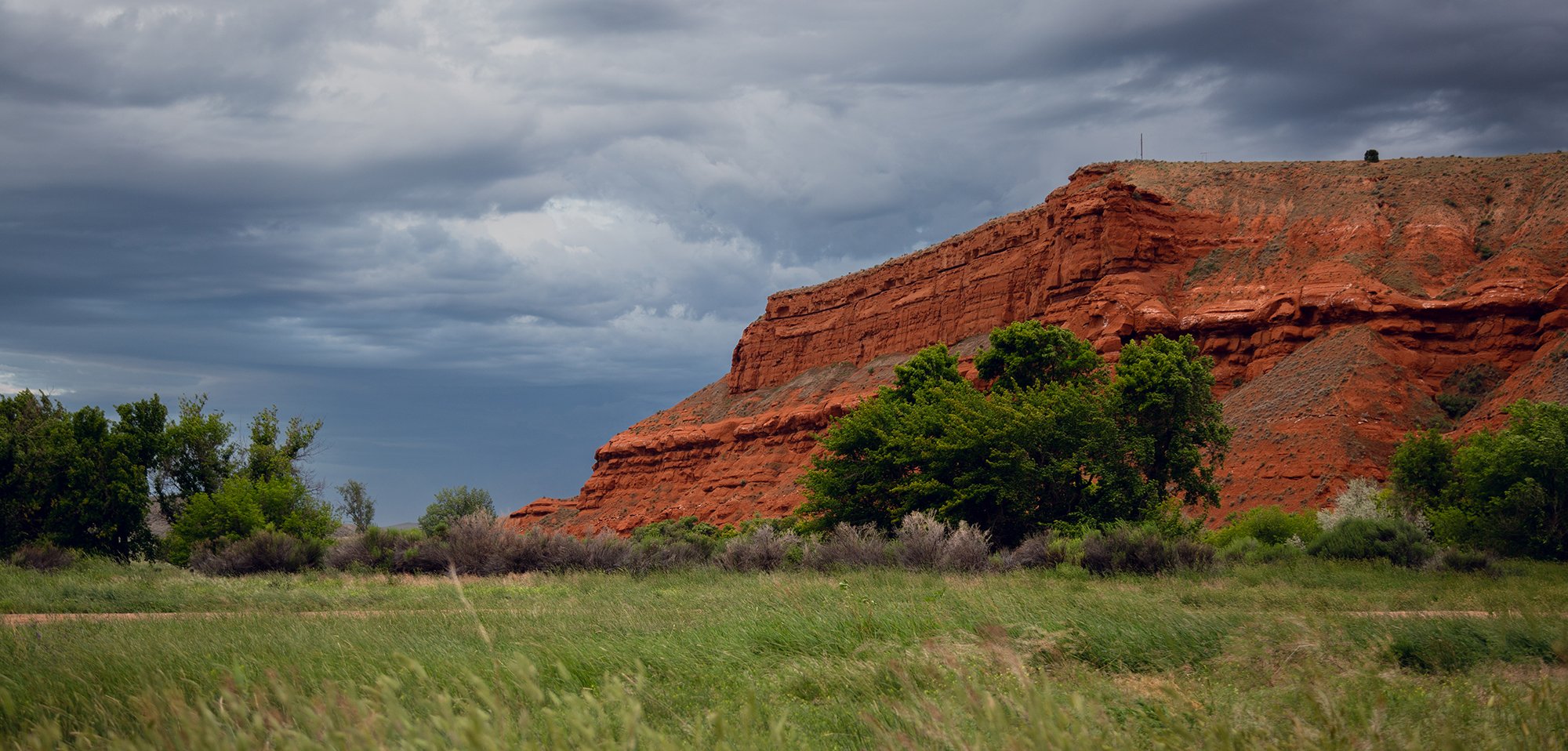 Low Clouds, Ten Sleep - Wyoming