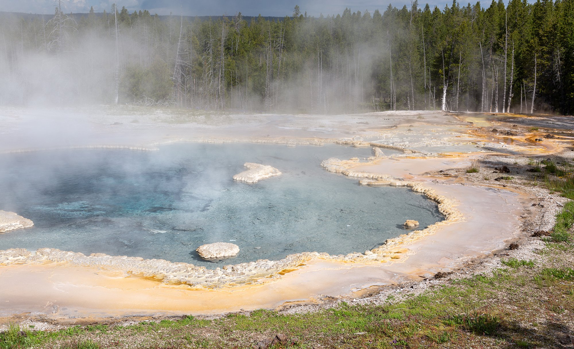Solitary Geyser - Yellowstone