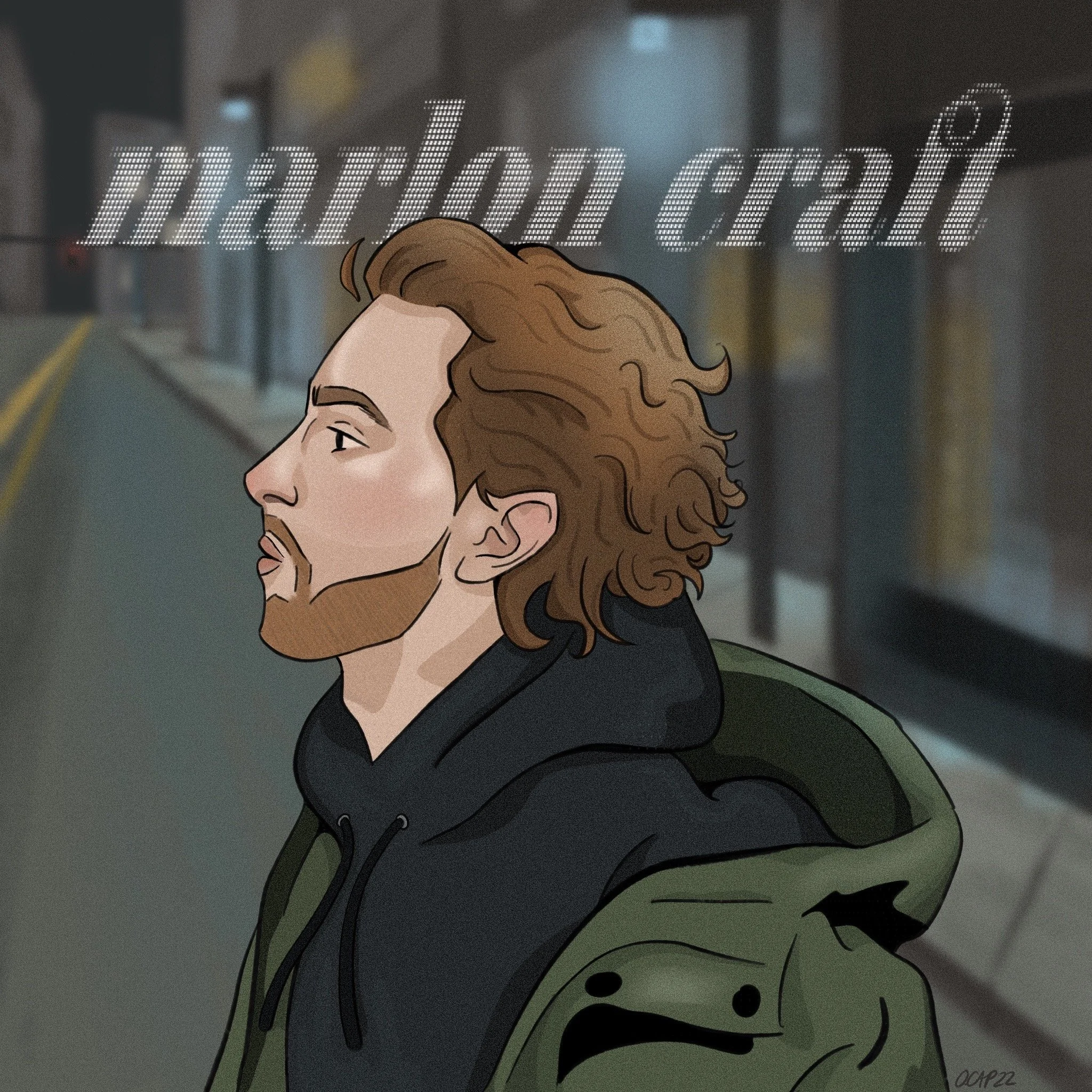 Marlon Craft, rapper/singer digital illustration