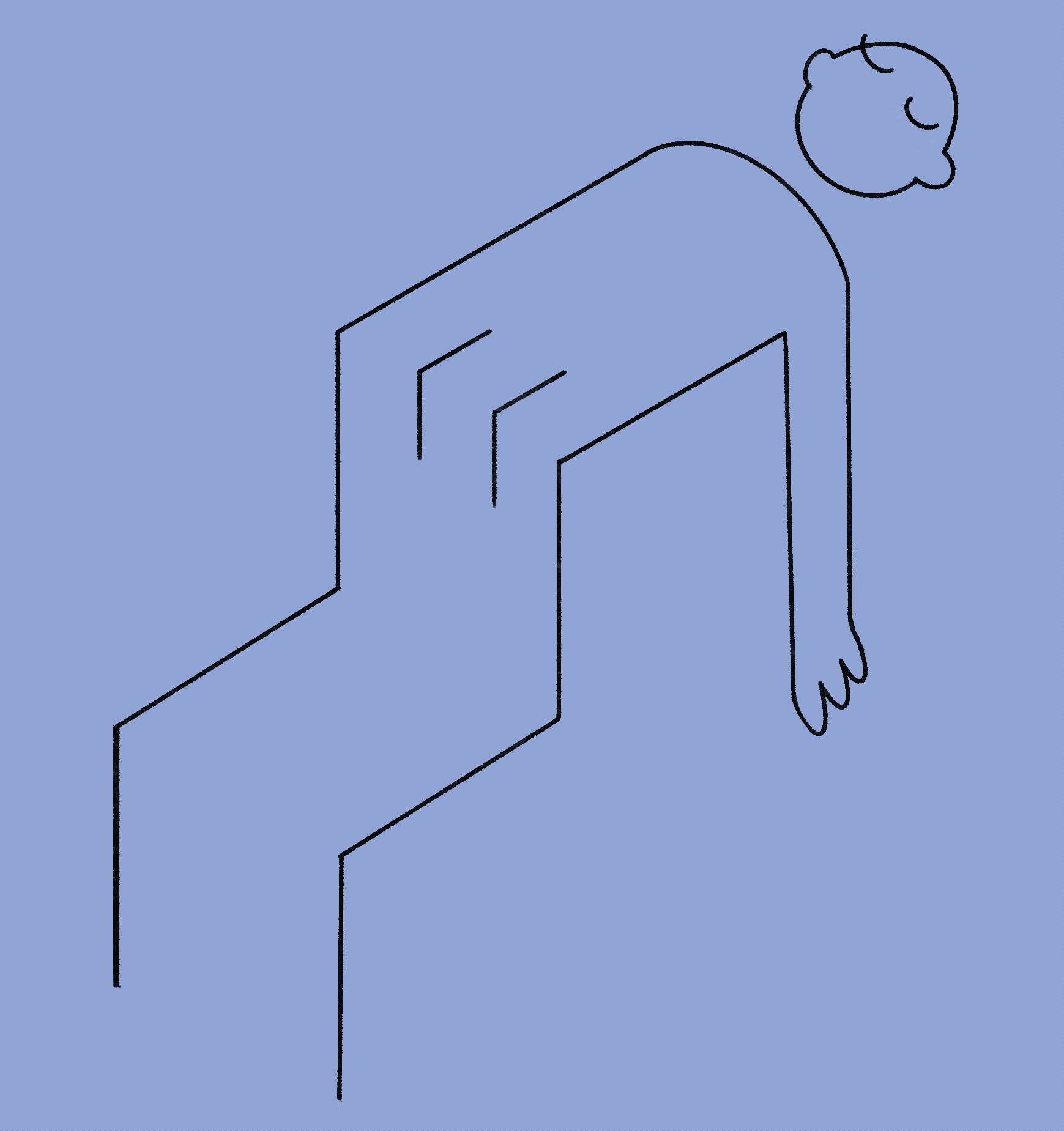 Life is a Waterfall digital animation