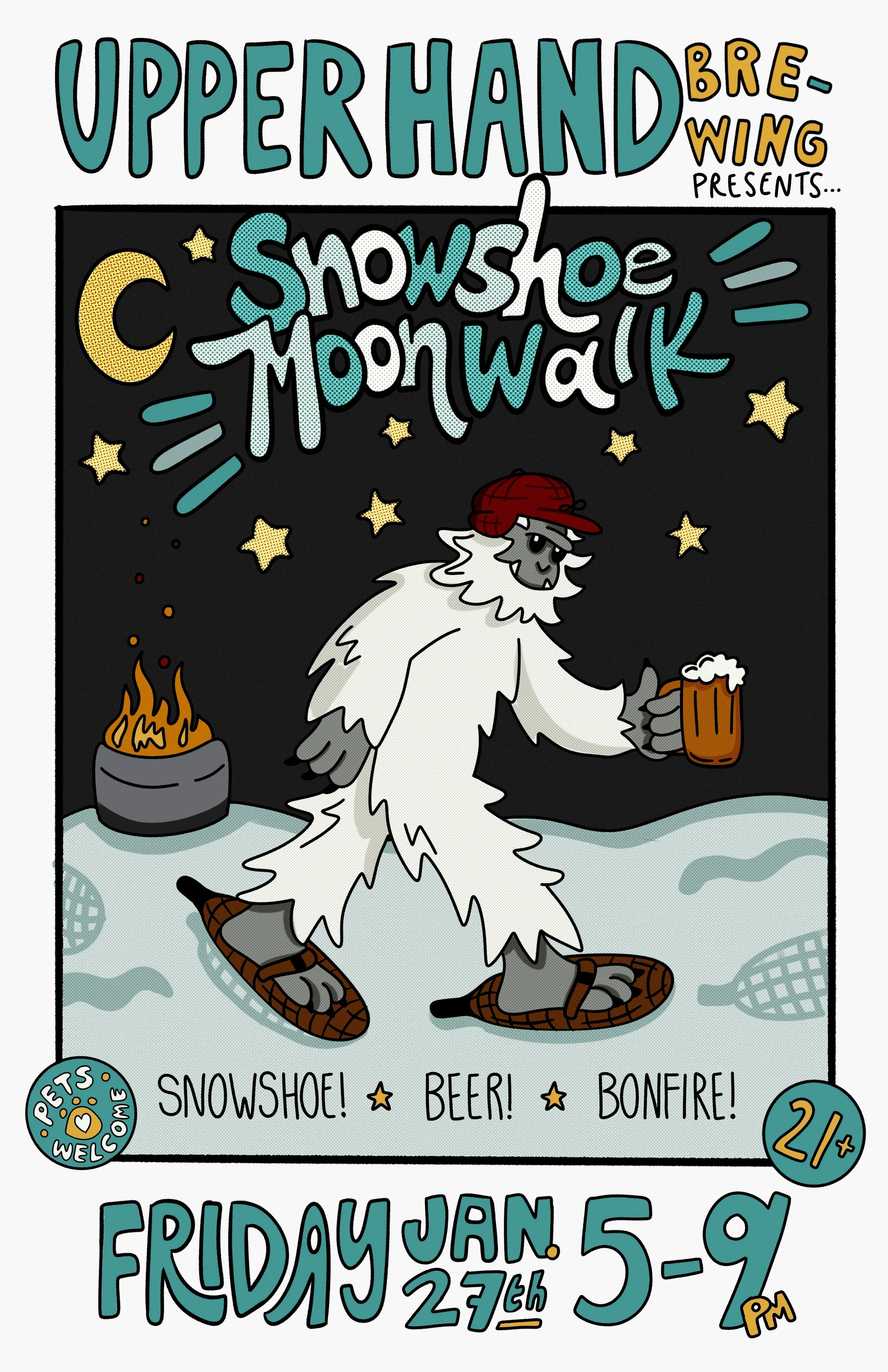 CONCEPT* Upper Hand Brewery Illustration