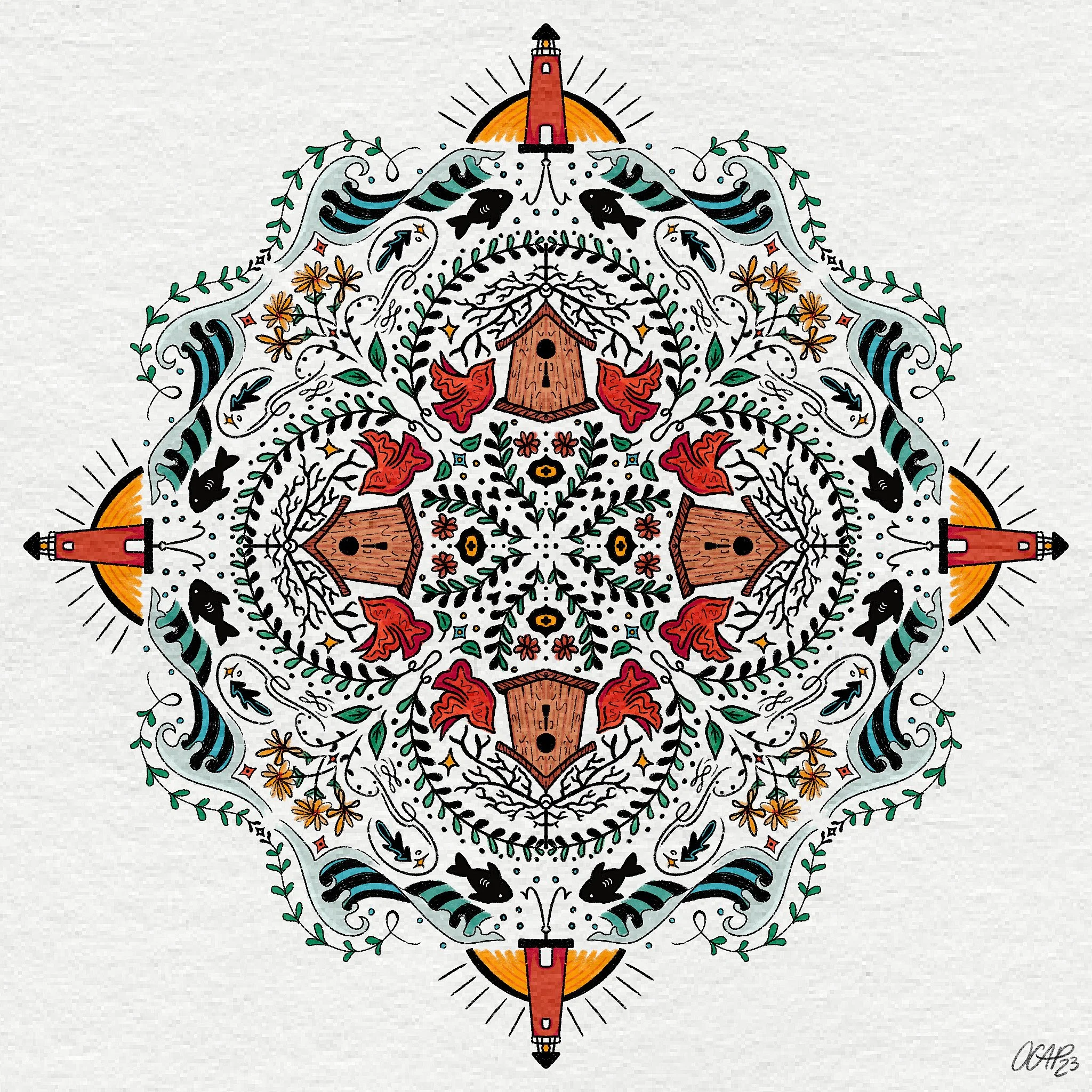 Symmetric Seasons Changing