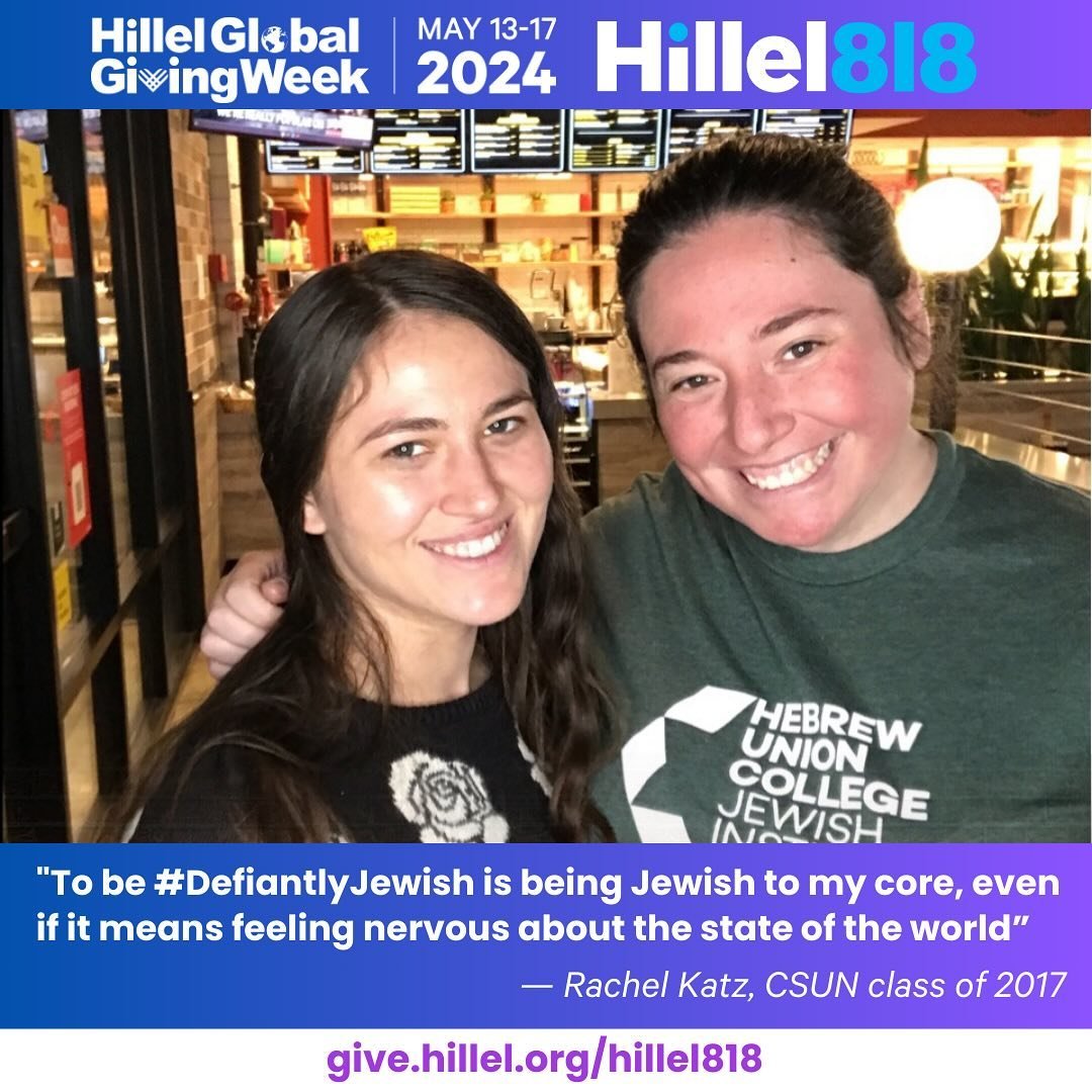 Each day this Global Giving Week, we&rsquo;ve shared with you how a different segment of our community is being #DefiantlyJewish. Today, our alumni share what being #DefiantlyJewish means to them.

There&rsquo;s only one day left of Hillel Global Giv