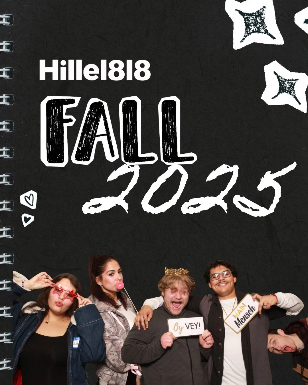 Semester: complete ✔️
Memories: made✨
Community: unmatched 💙
Thank you all for making Hillel 818 what it is. See you all next semester 🫶