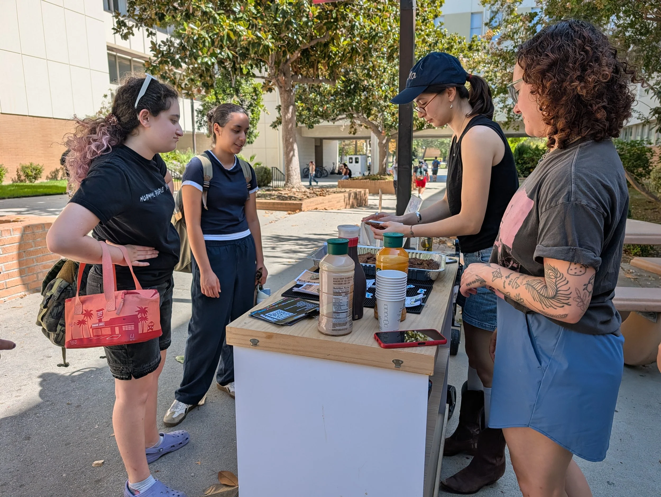 Coffee Cart back on campus! 