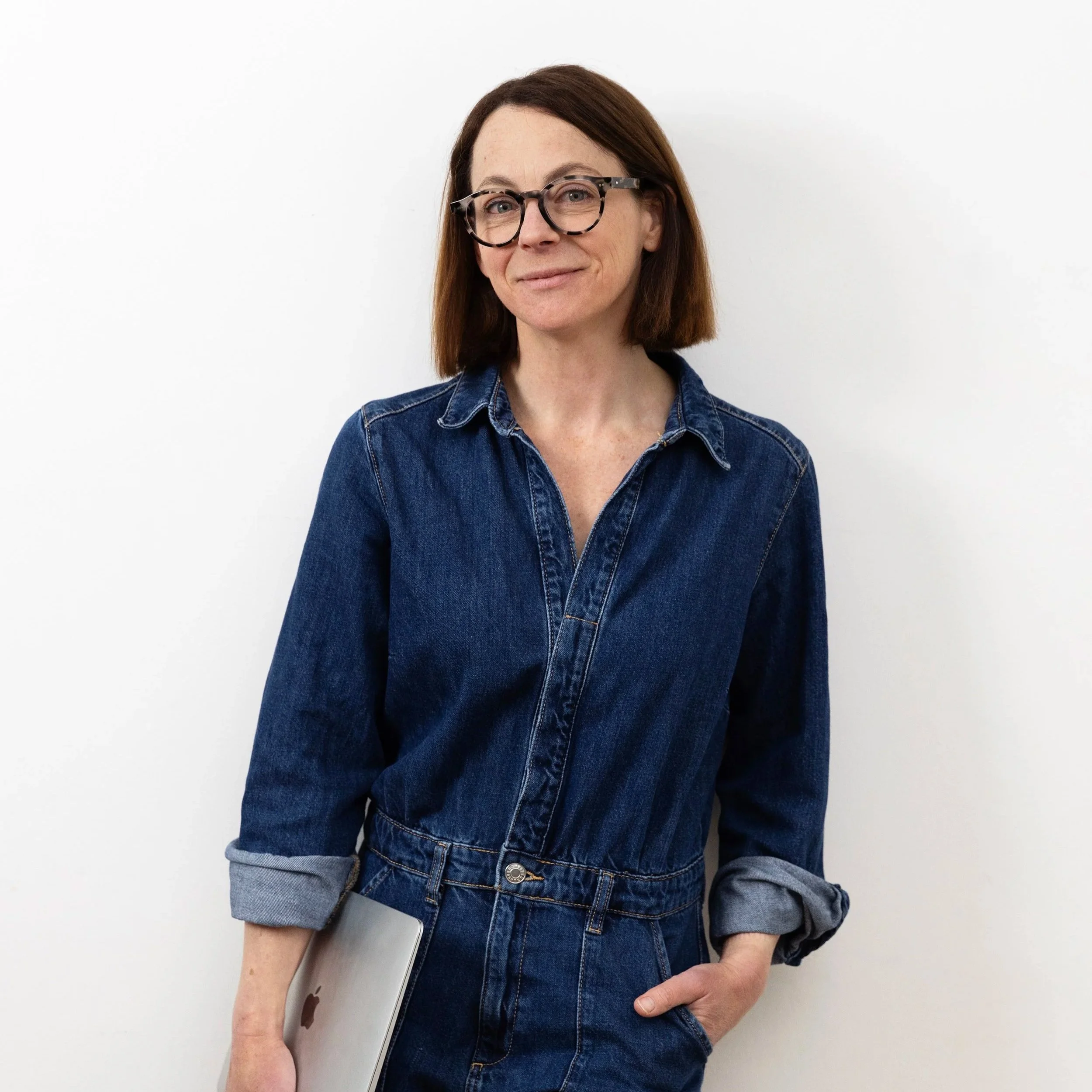 Brand Photoshoot with mock workspace for Freelance Copywriter in Bristol