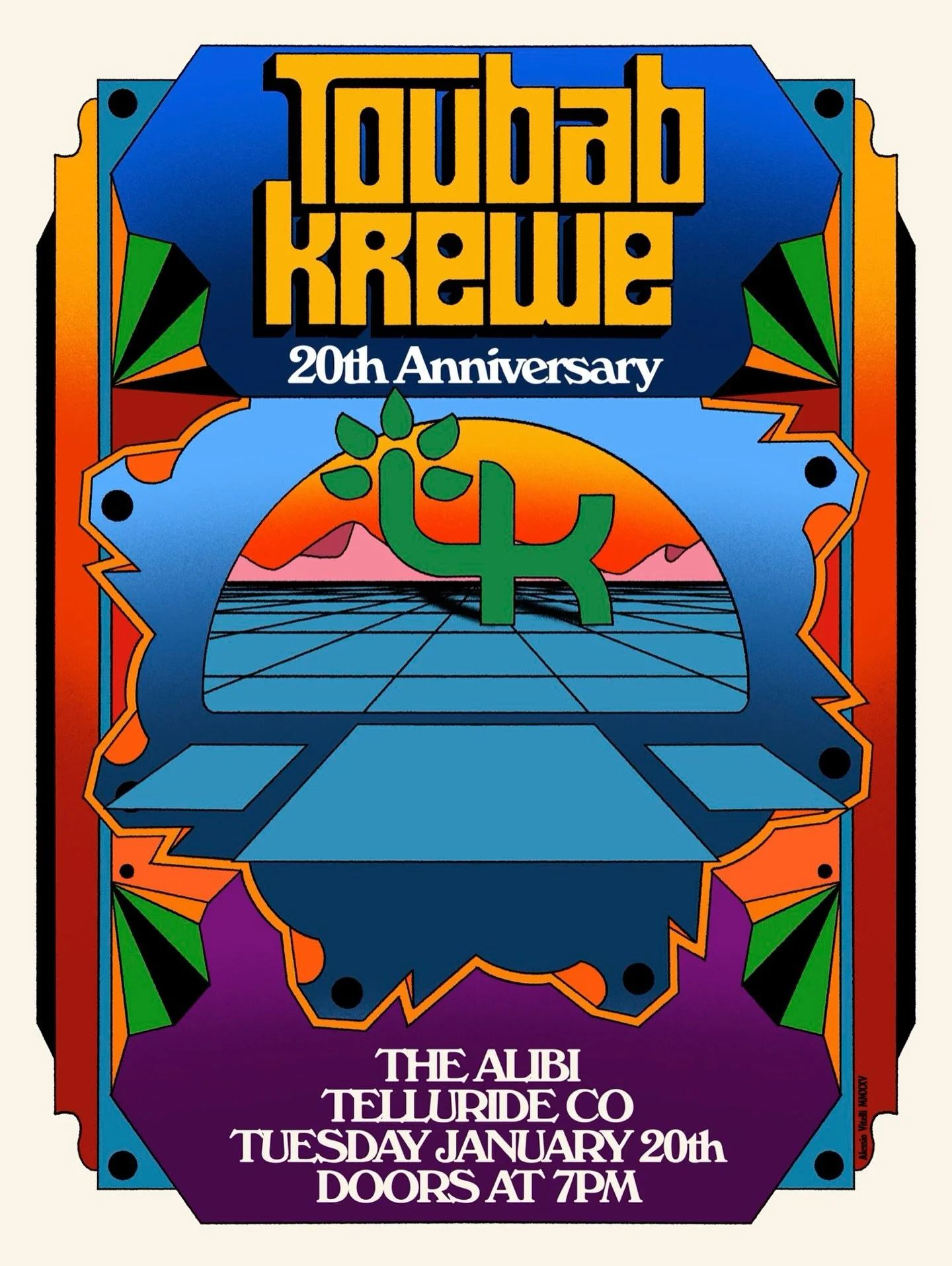 Toubab Krewe | January 20th, 2026

Rock&rsquo;n&rsquo;roll meets West African music, with the psychedelic flair of surf guitar and creative jam band sensibilities - Toubab Krewe&rsquo;s 20th anniversary tour promises to blow audiences away. 

If you 