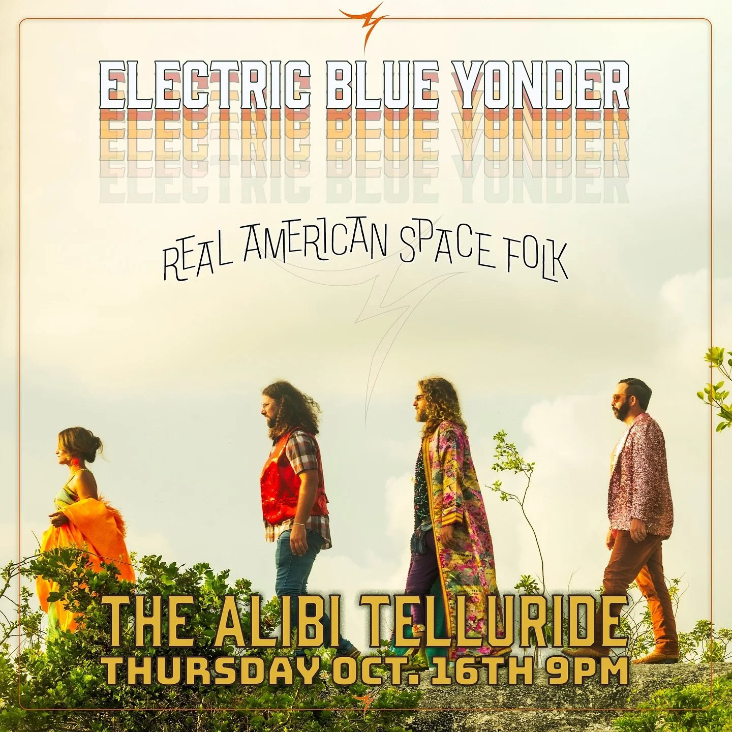 TONIGHT

Electric Blue Yonder | 8 PM Doors

This fantastical fusion of cosmic country, psychedelic folk, bluegrass, and rock&rsquo;n&rsquo;roll is sure to get the people going. 

Tickets are available at the link in our bio!