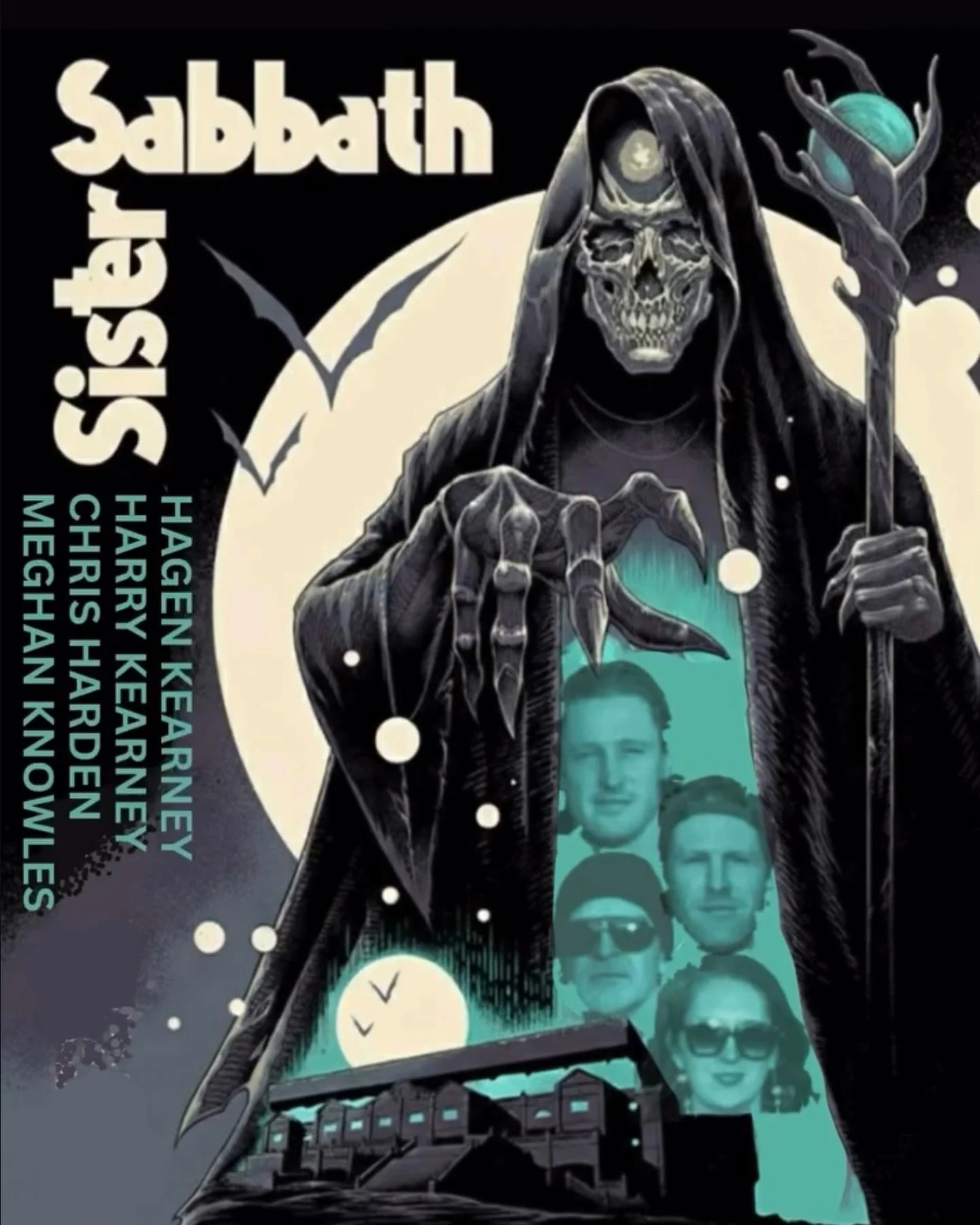 SISTER SABBATH

THURSDAY
10/30 @ 8:00 PM

This Devil&rsquo;s Night - The night before Halloween - Don&rsquo;t miss the debut of Telluride&rsquo;s own high-voltage Black Sabbath tribute, Sister Sabbath! 

Support local legends Hagen Kearney, Harry Kea