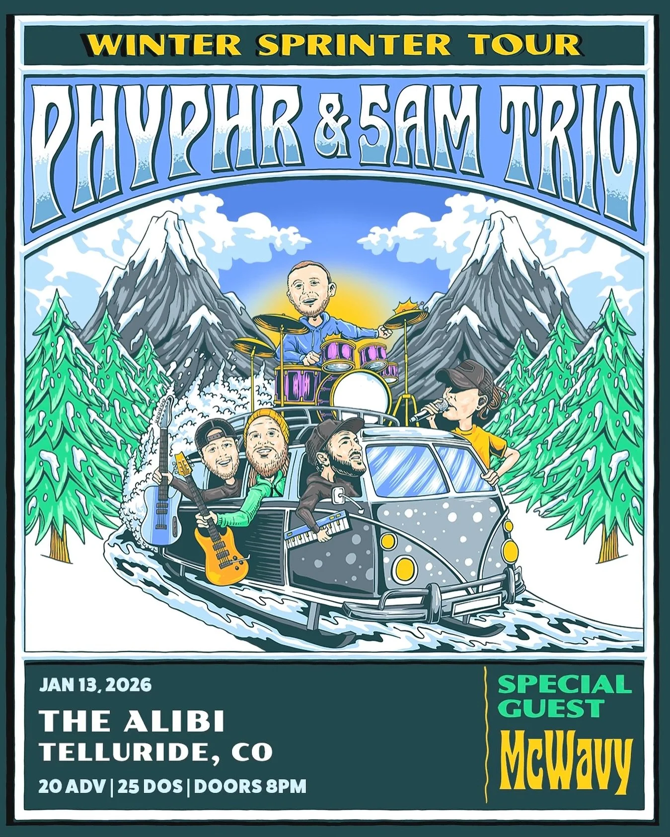 JANUARY 13th! 

@phyphrmusic @5ammusic_  take Alibi!

Tickets on sale at the link in our bio!