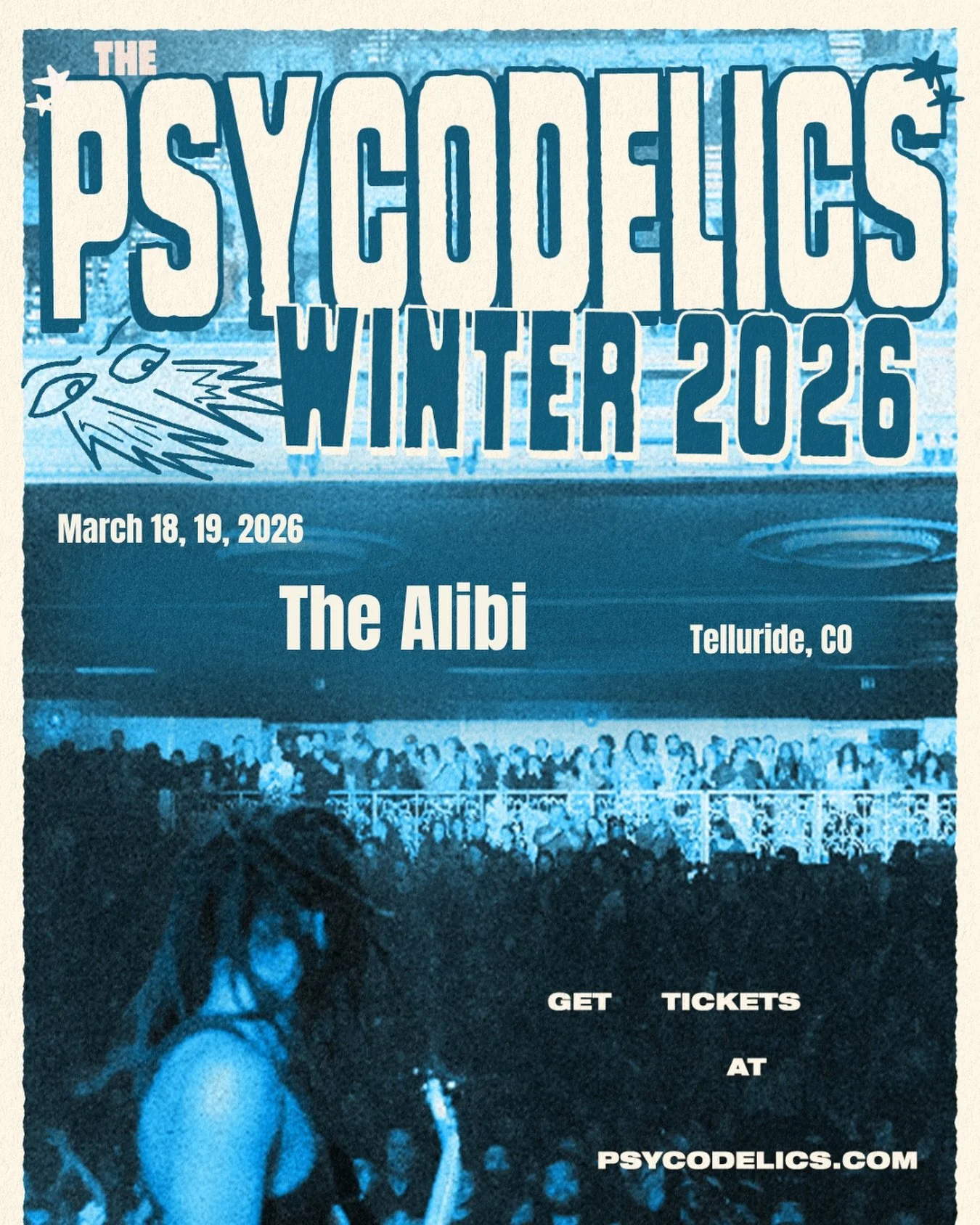 THIS WEEK

Two-night run of @thepsycodelics - Wednesday and Thursday!

The Psycodelics embody and glorify Black American Music. Elements from Funk, Blues, Gospel and R&amp;B leave the audience in awe with sounds that hit you like a freight train. Aud